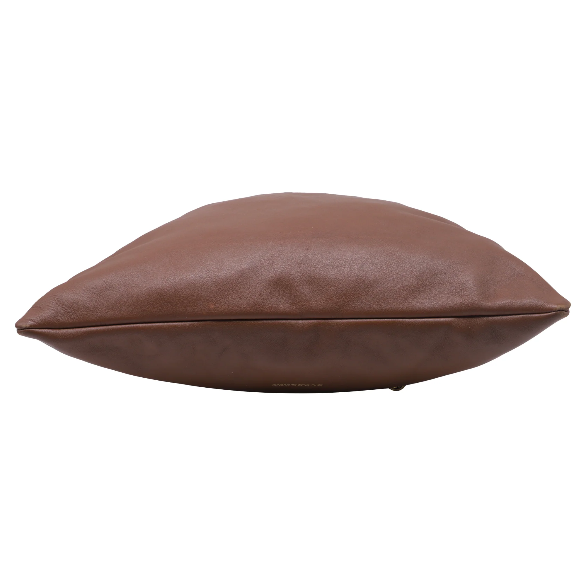 Big Crush Tote Leather and House Check Canvas Large - Image 6