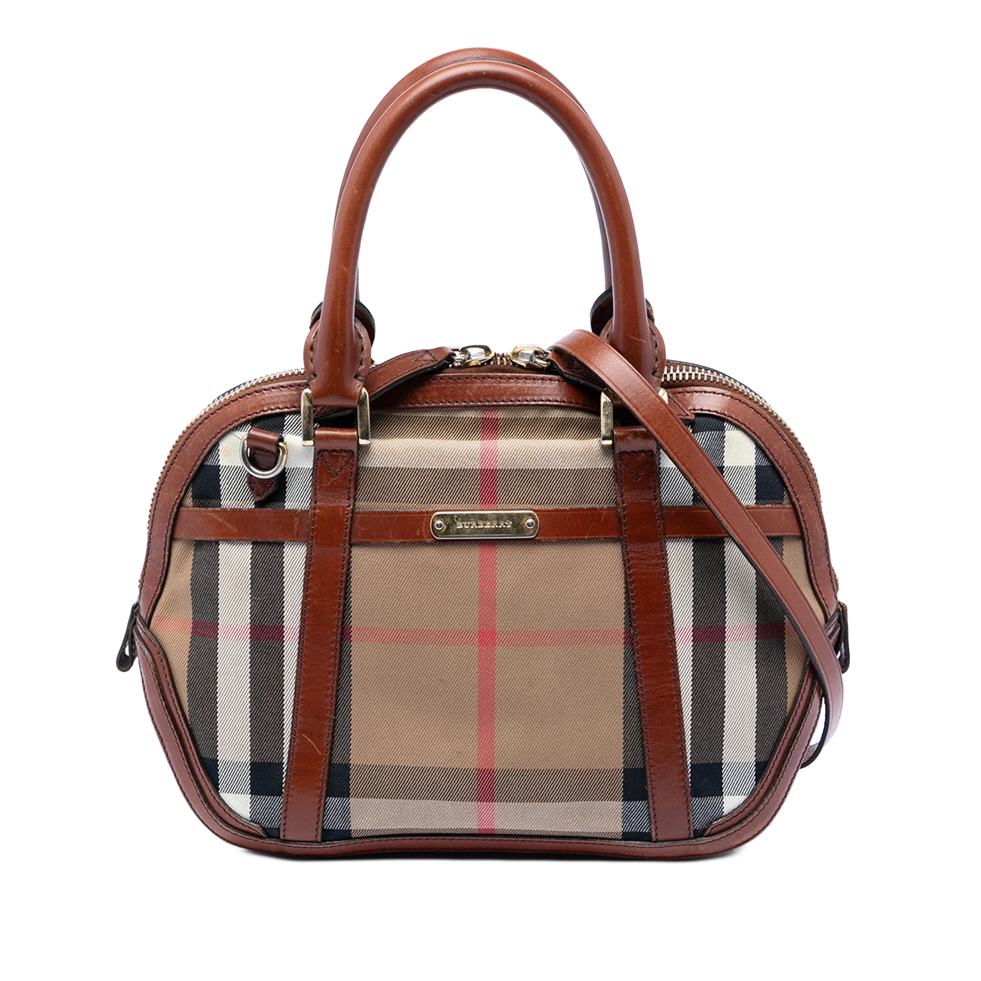 Bridle Orchard Bag House Check Canvas Small