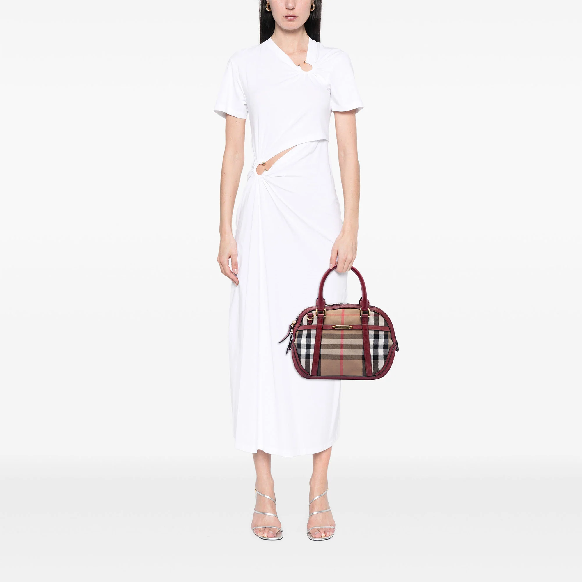 Bridle Orchard Bag House Check Canvas Small - Image 6