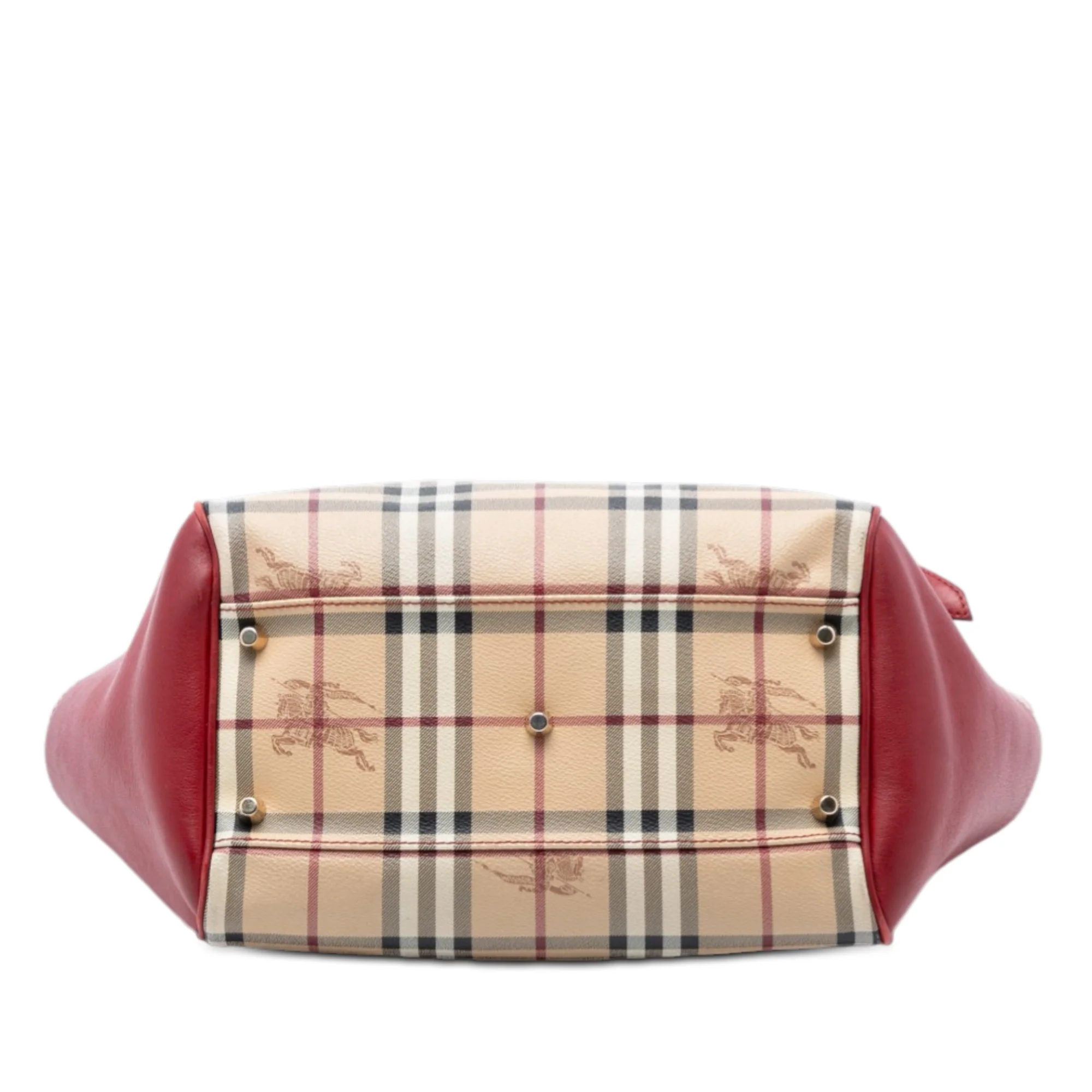 Canterbury Panels Tote Haymarket Coated Canvas and Leather Small - Image 3