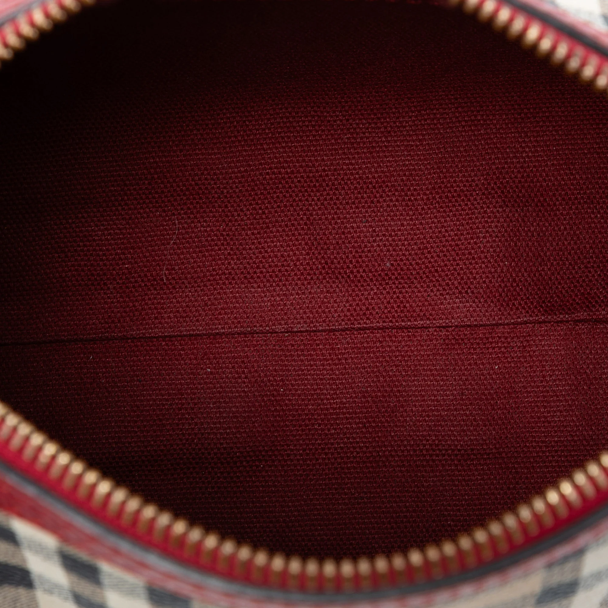 Orchard Crossbody Bag Haymarket Coated Canvas and Leather Mini - Image 4