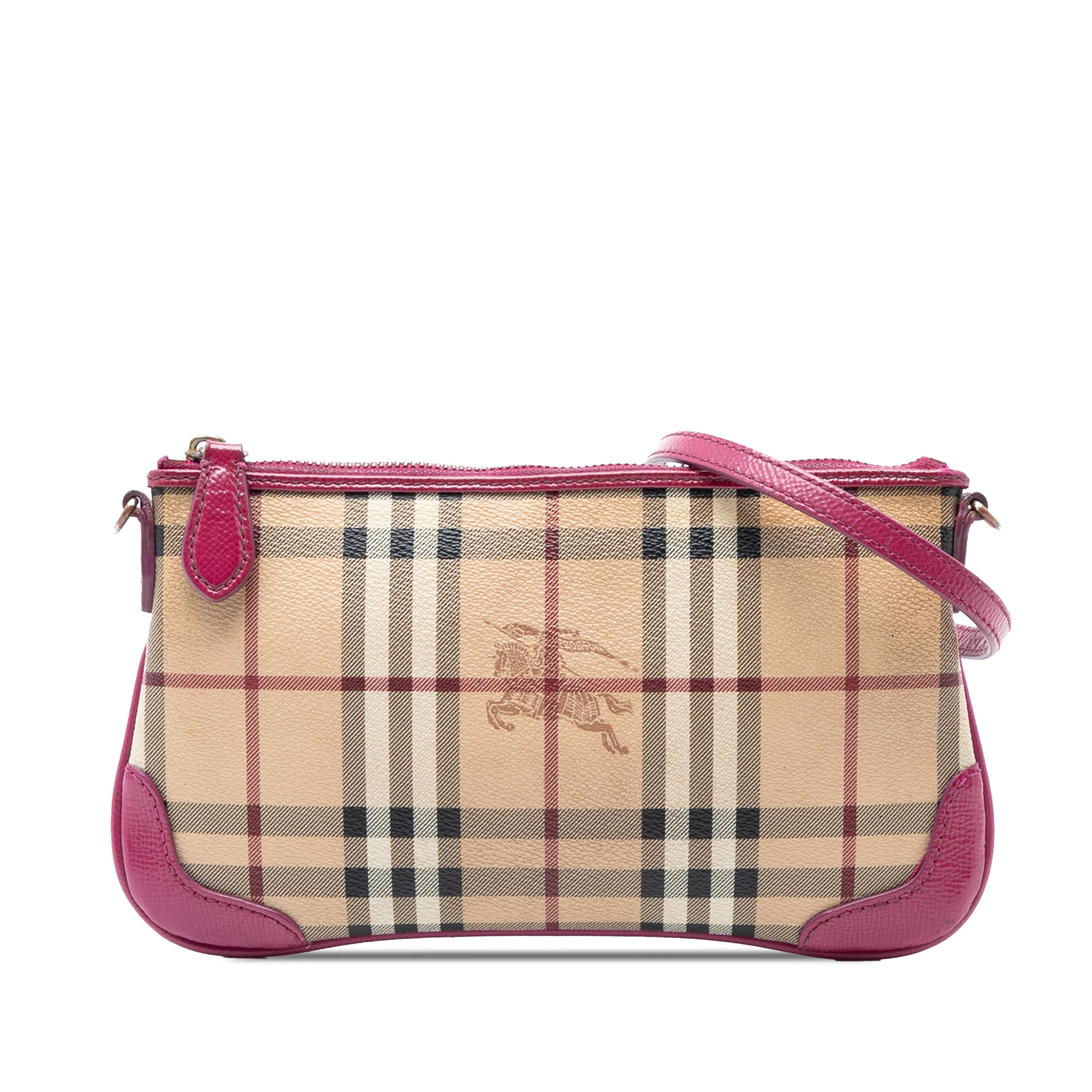 Peyton Crossbody Clutch Haymarket Coated Canvas Small