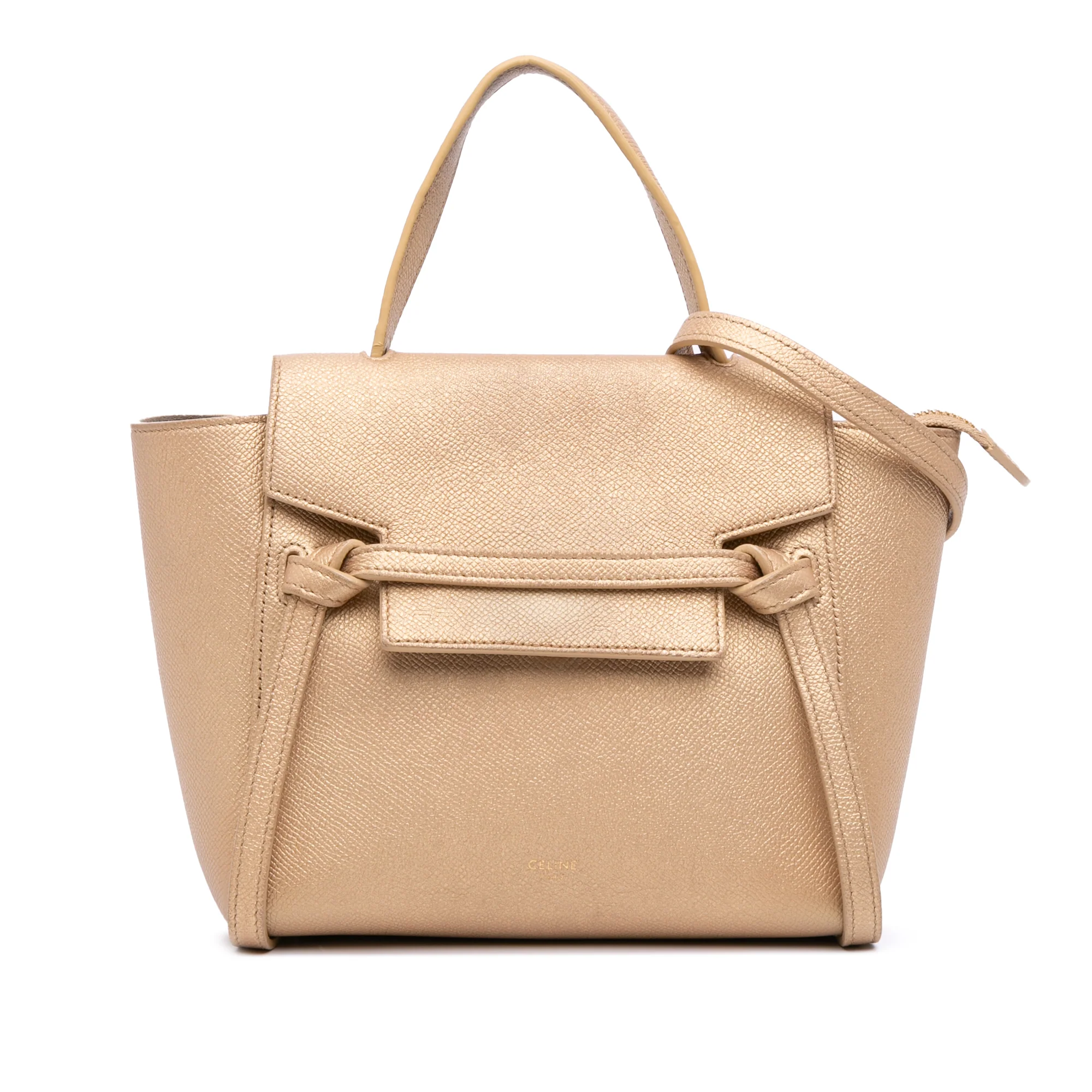 Belt Bag Textured Leather Micro