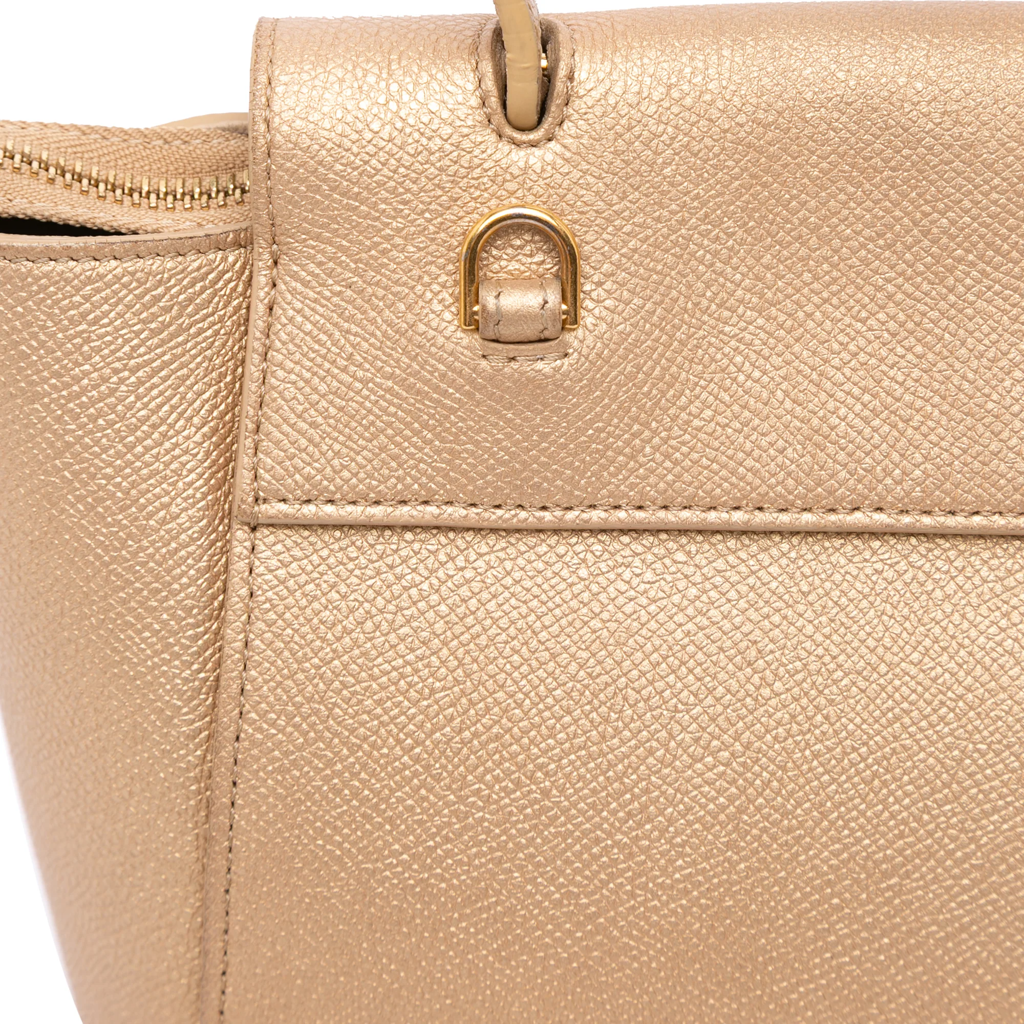 Belt Bag Textured Leather Micro - Image 8