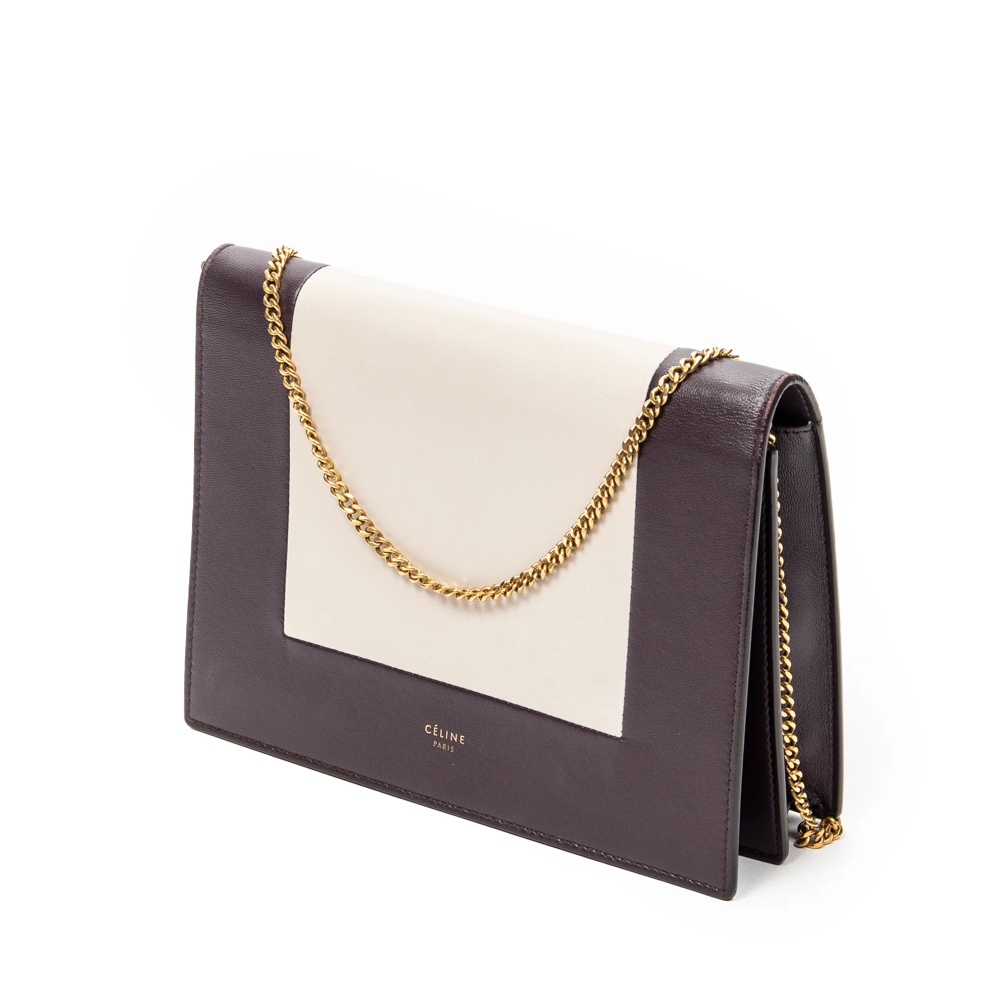 Frame Evening Clutch on Chain Leather - Image 2
