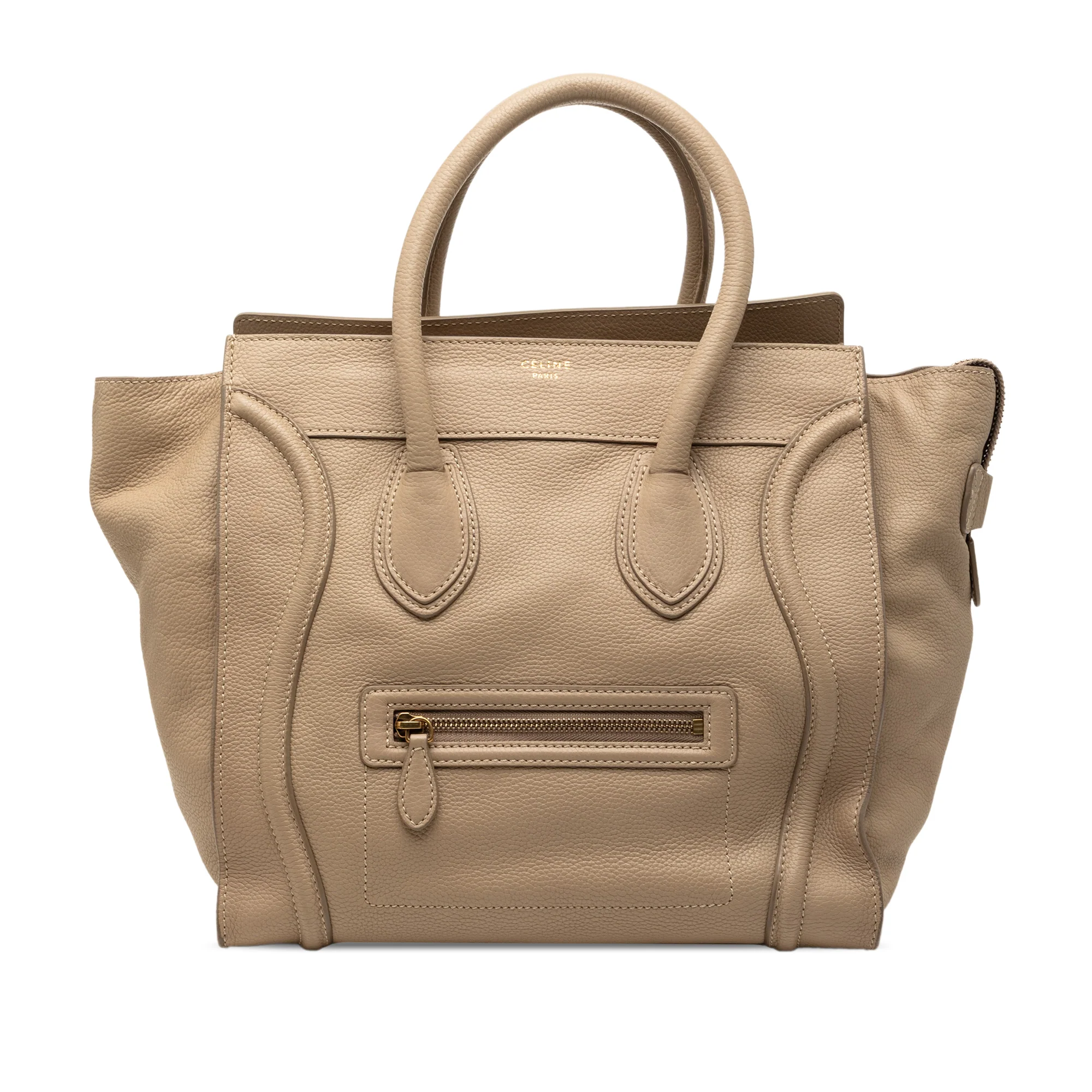 Luggage Bag Grainy Leather Mini