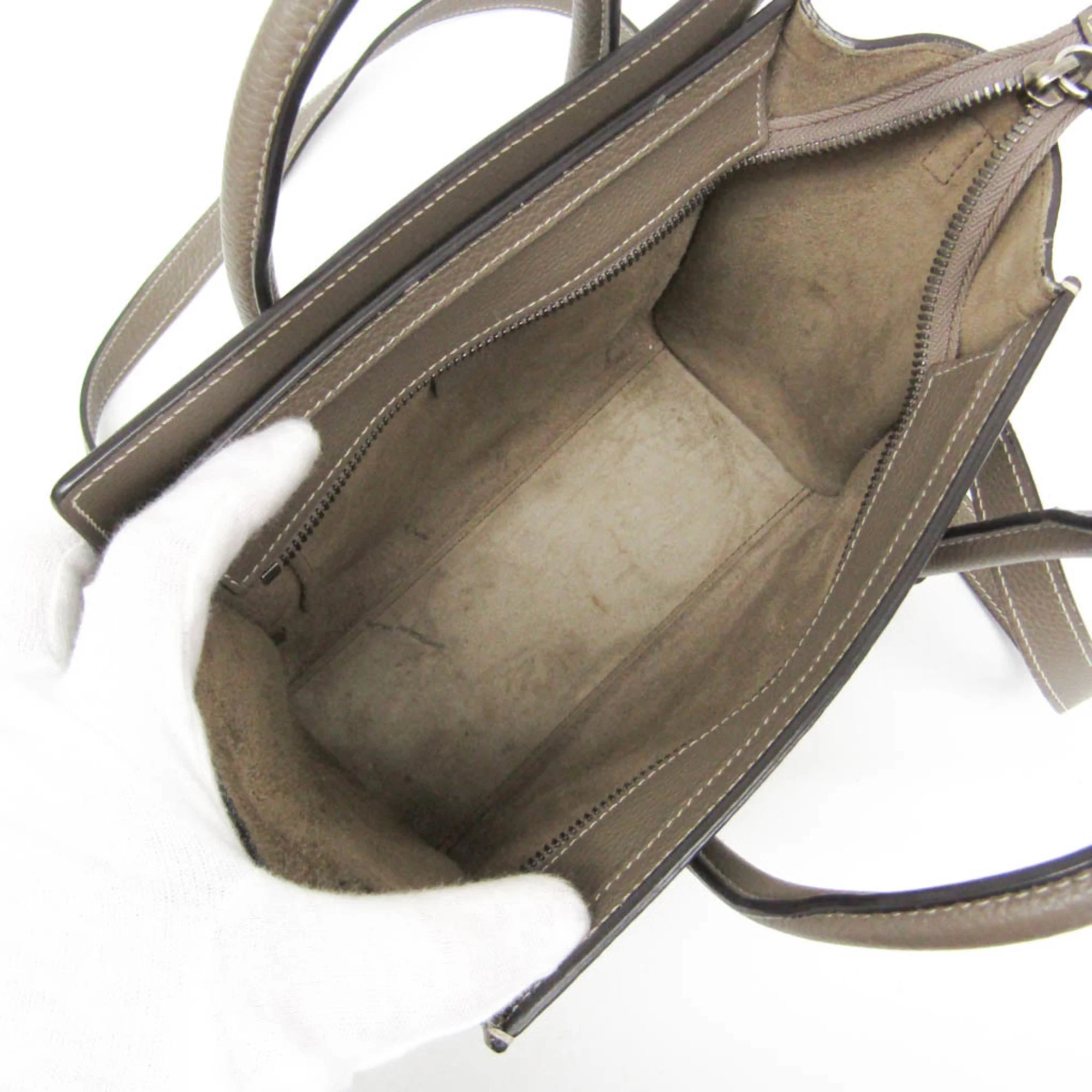 Luggage Bag Grainy Leather Mini - Image 3
