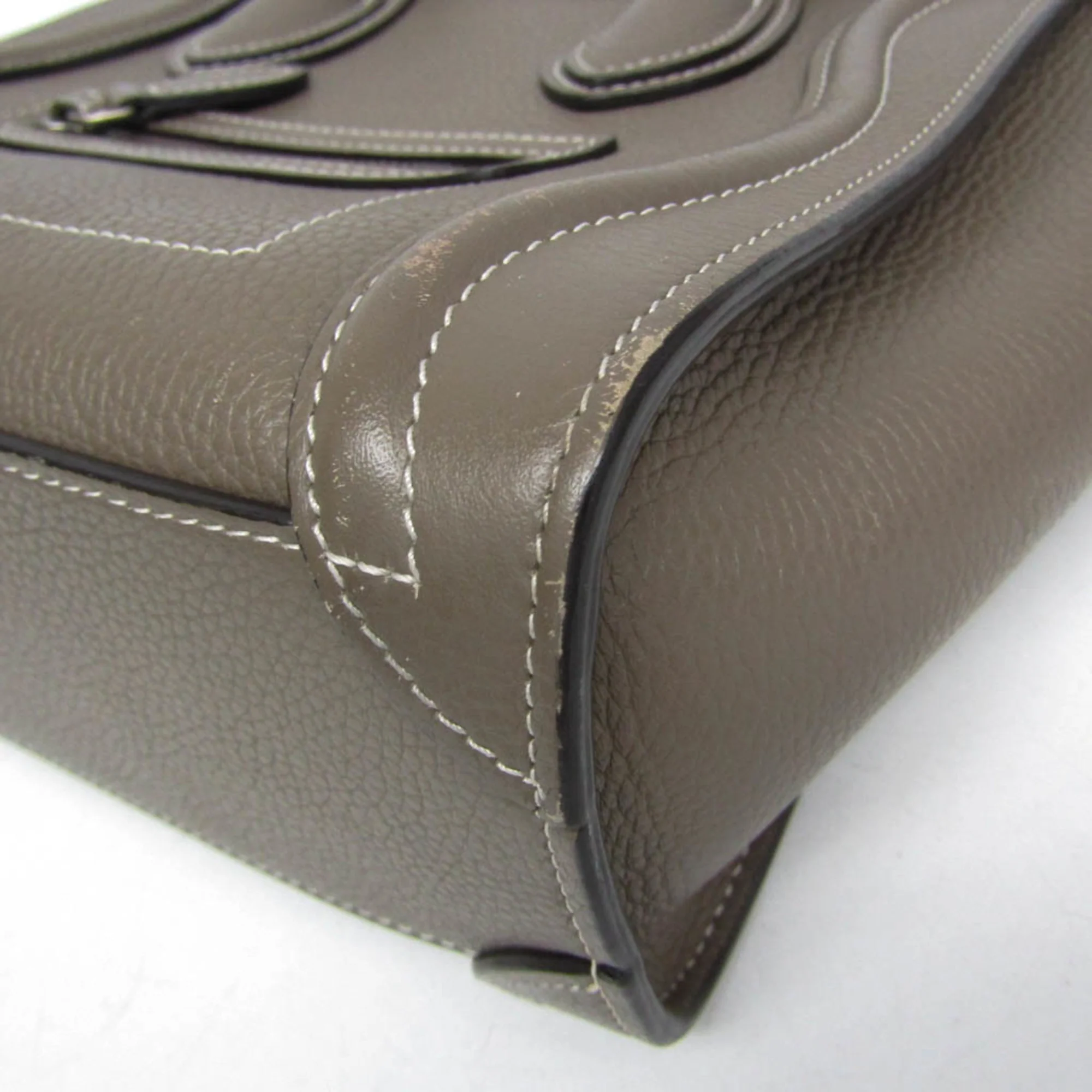 Luggage Bag Grainy Leather Mini - Image 4