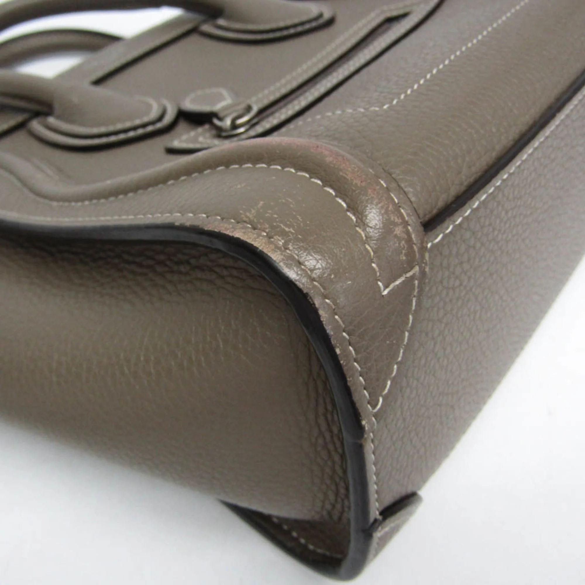 Luggage Bag Grainy Leather Mini - Image 5