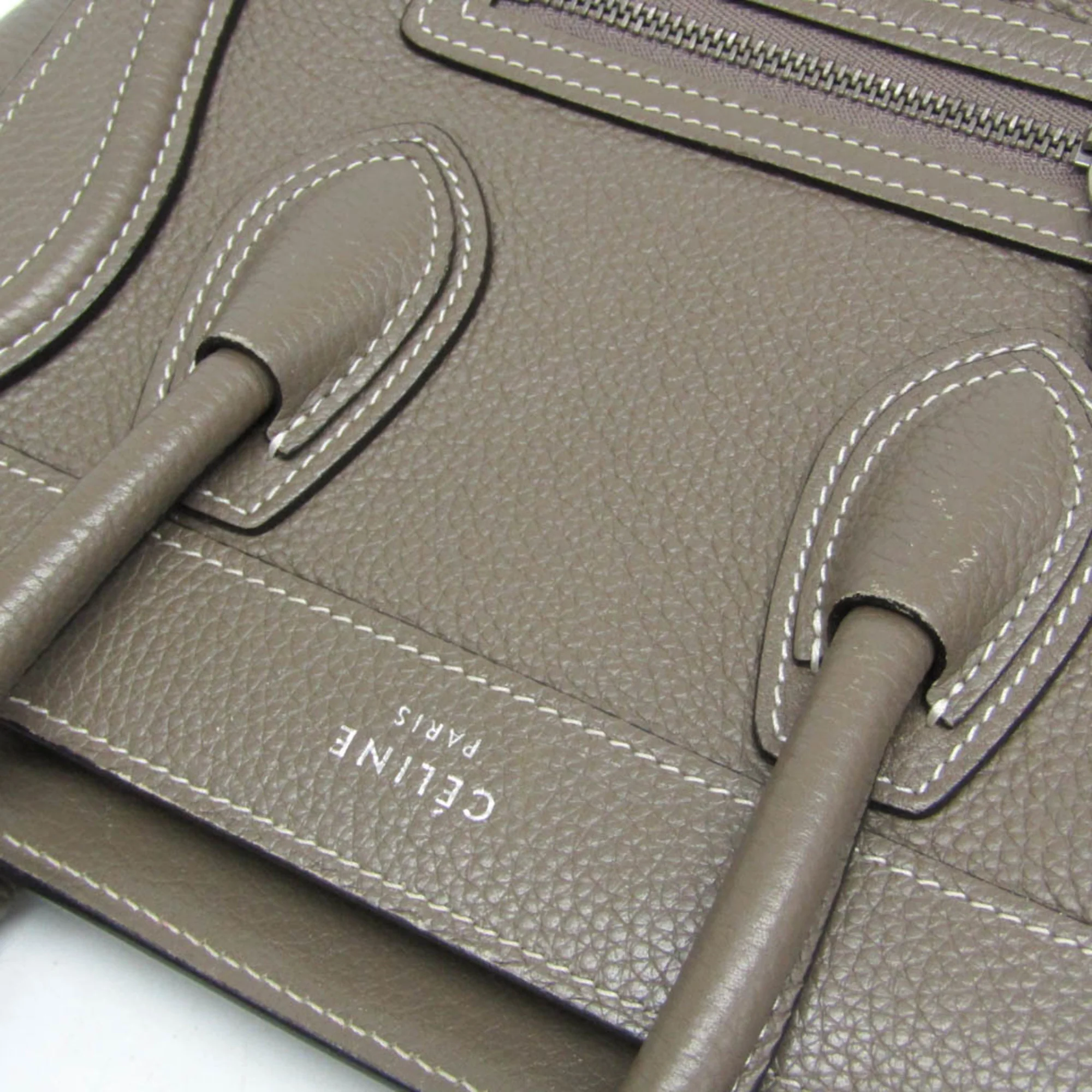 Luggage Bag Grainy Leather Mini - Image 6
