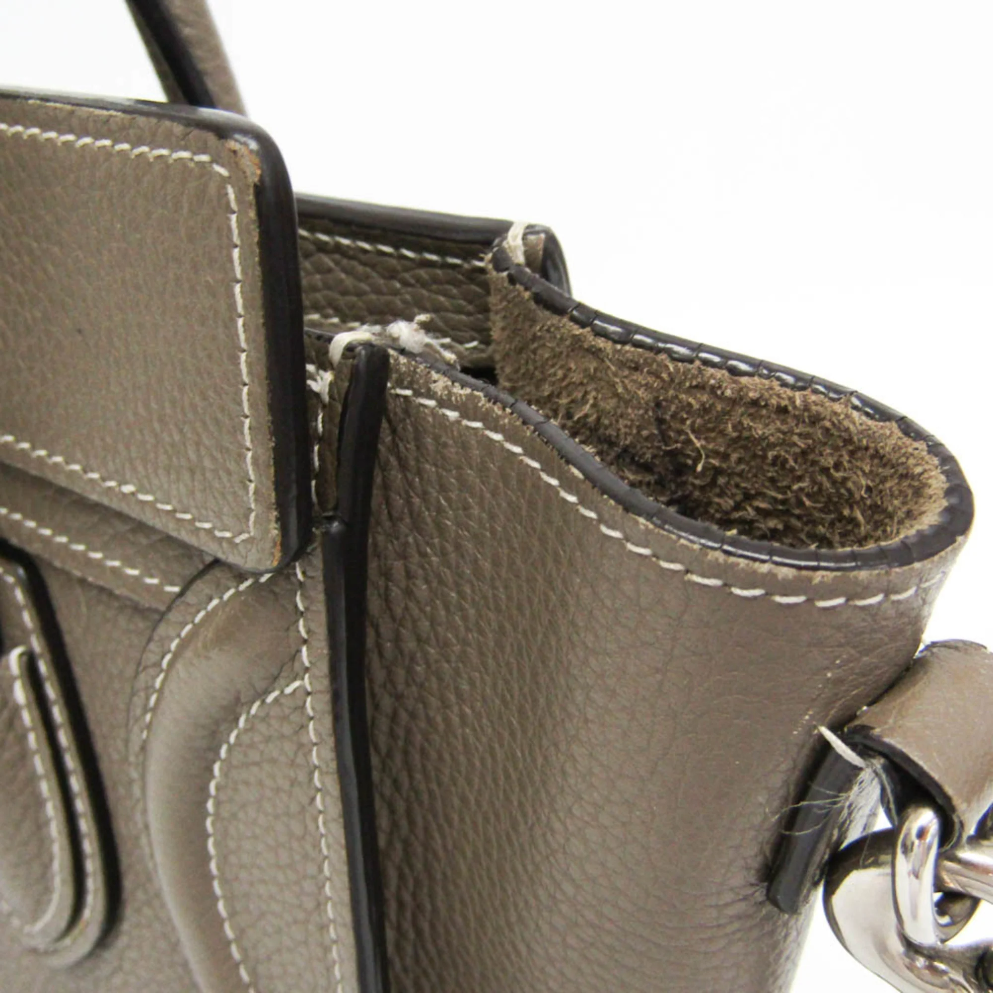 Luggage Bag Grainy Leather Mini - Image 8