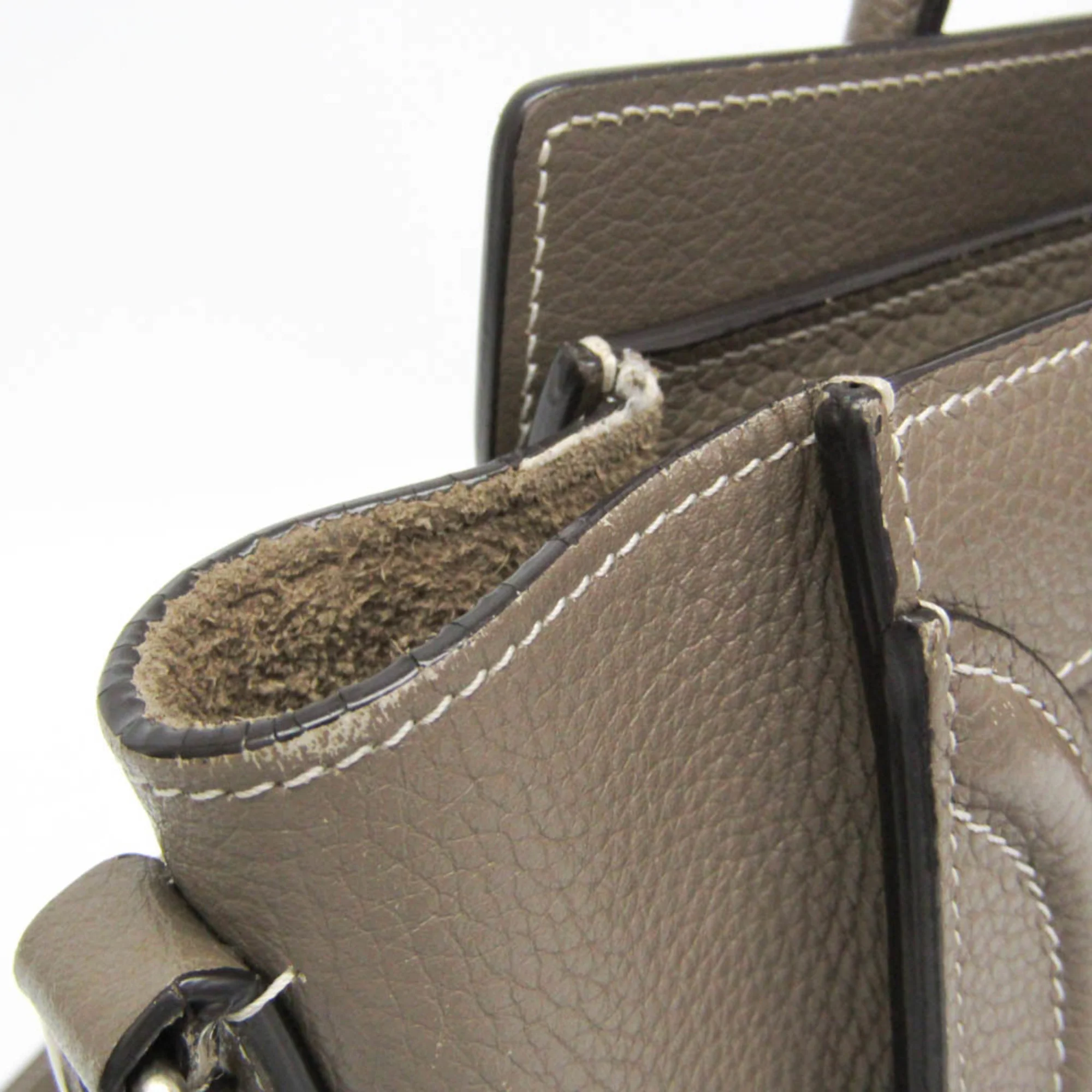 Luggage Bag Grainy Leather Mini - Image 9