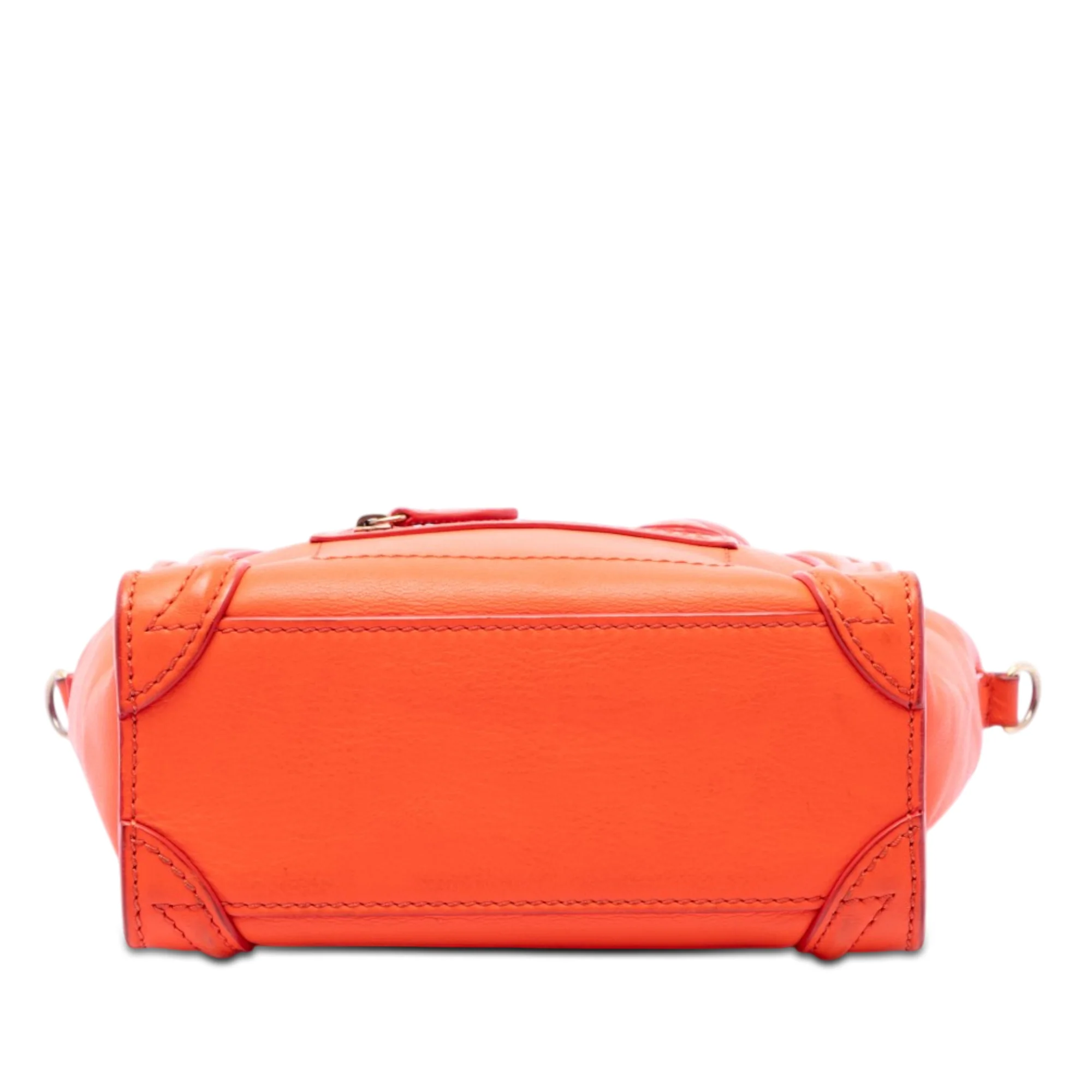 Luggage Bag Smooth Leather Mini - Image 3