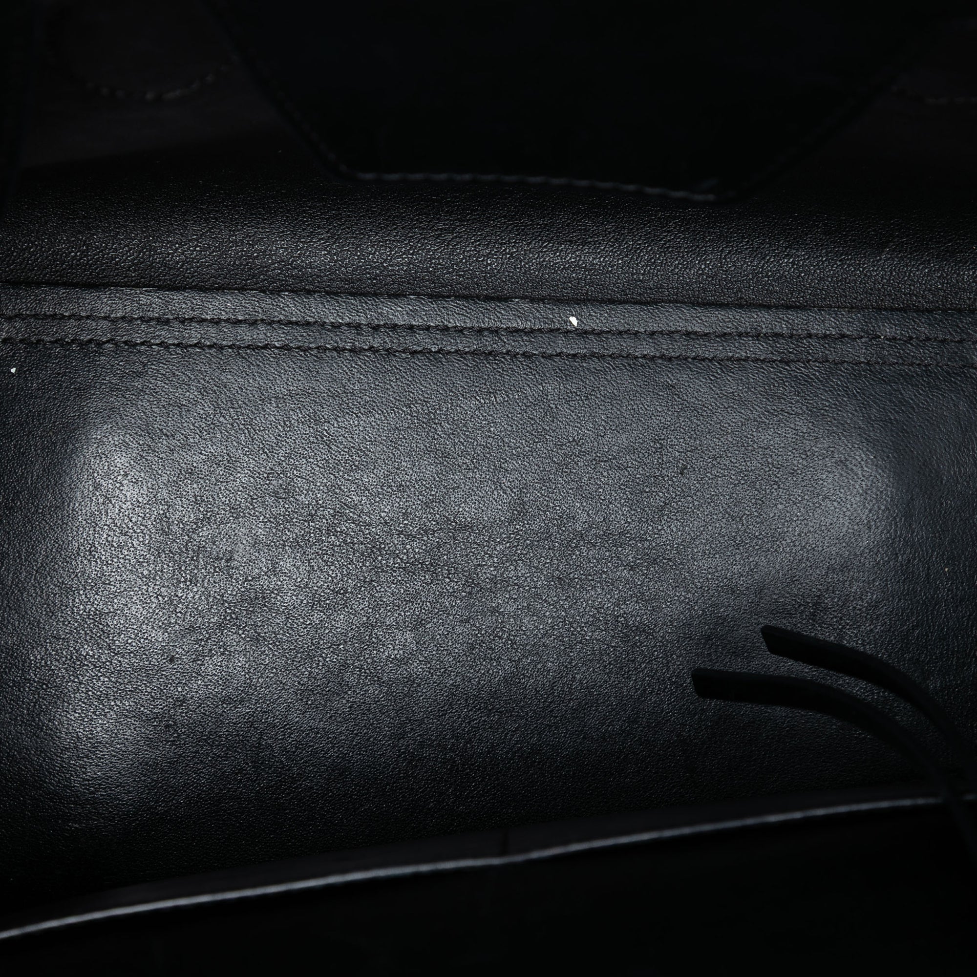 Tie Knot Tote Grainy Leather Small - Image 4