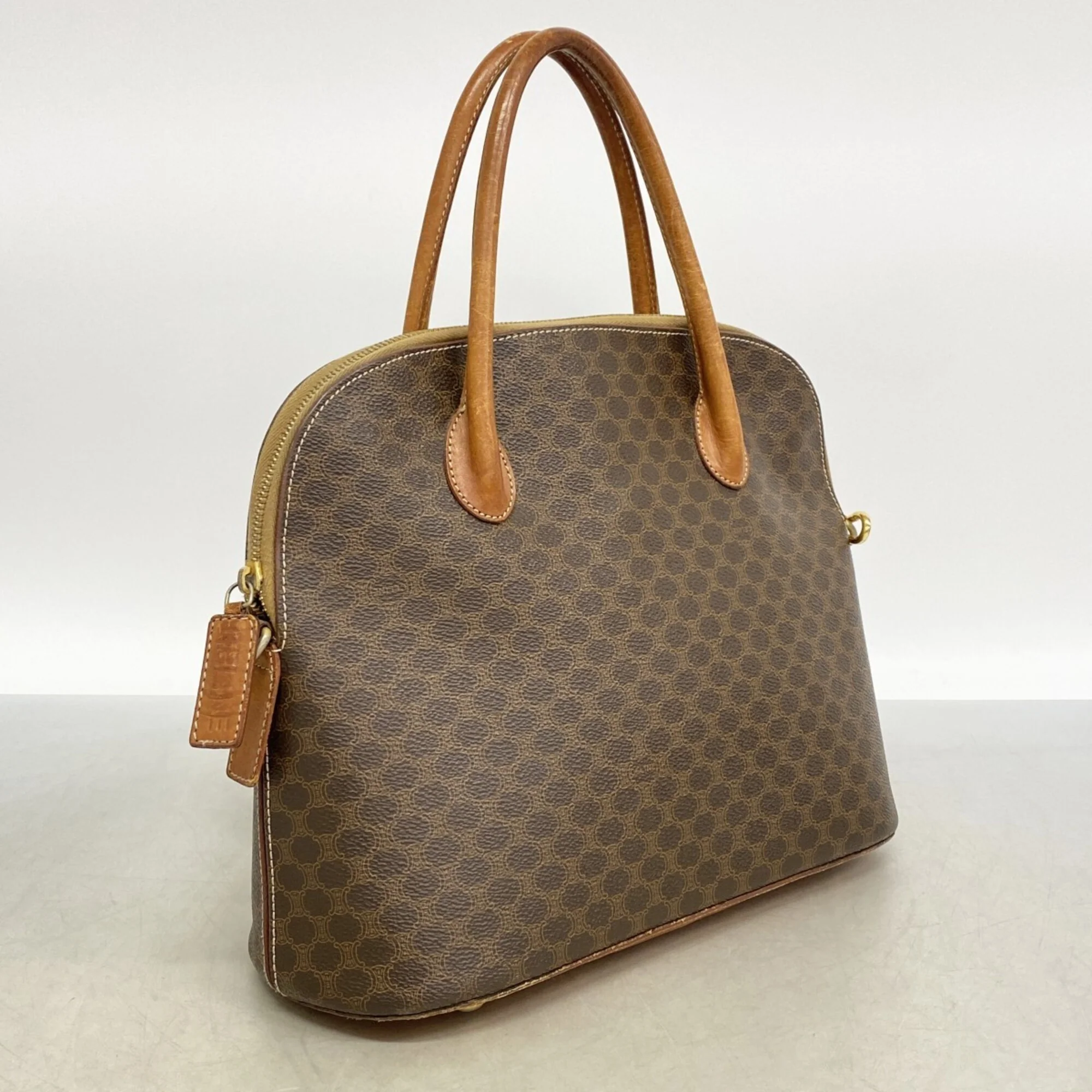 Vintage Duffle Bag Macadam Coated Canvas Medium - Image 2