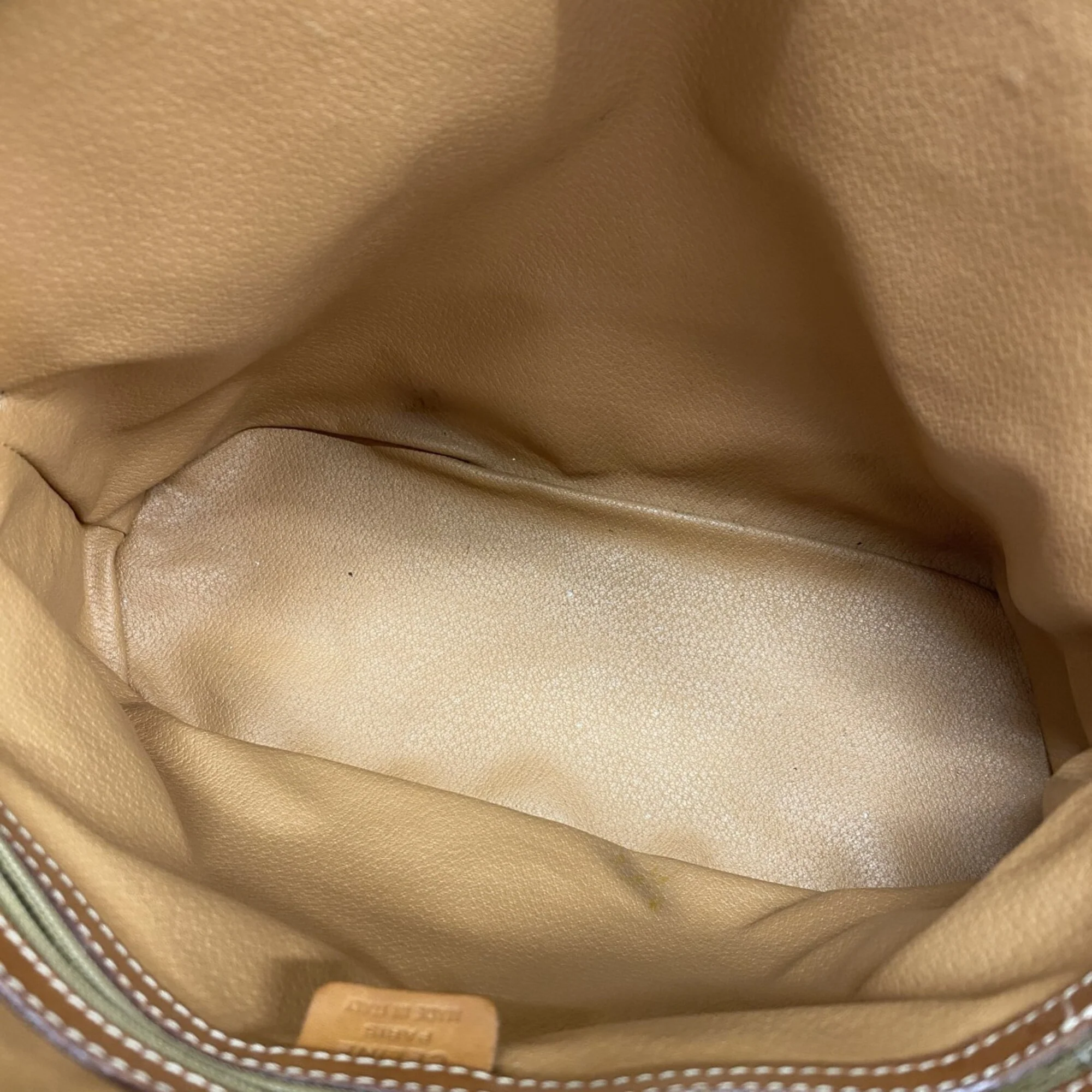 Vintage Duffle Bag Macadam Coated Canvas Medium - Image 4