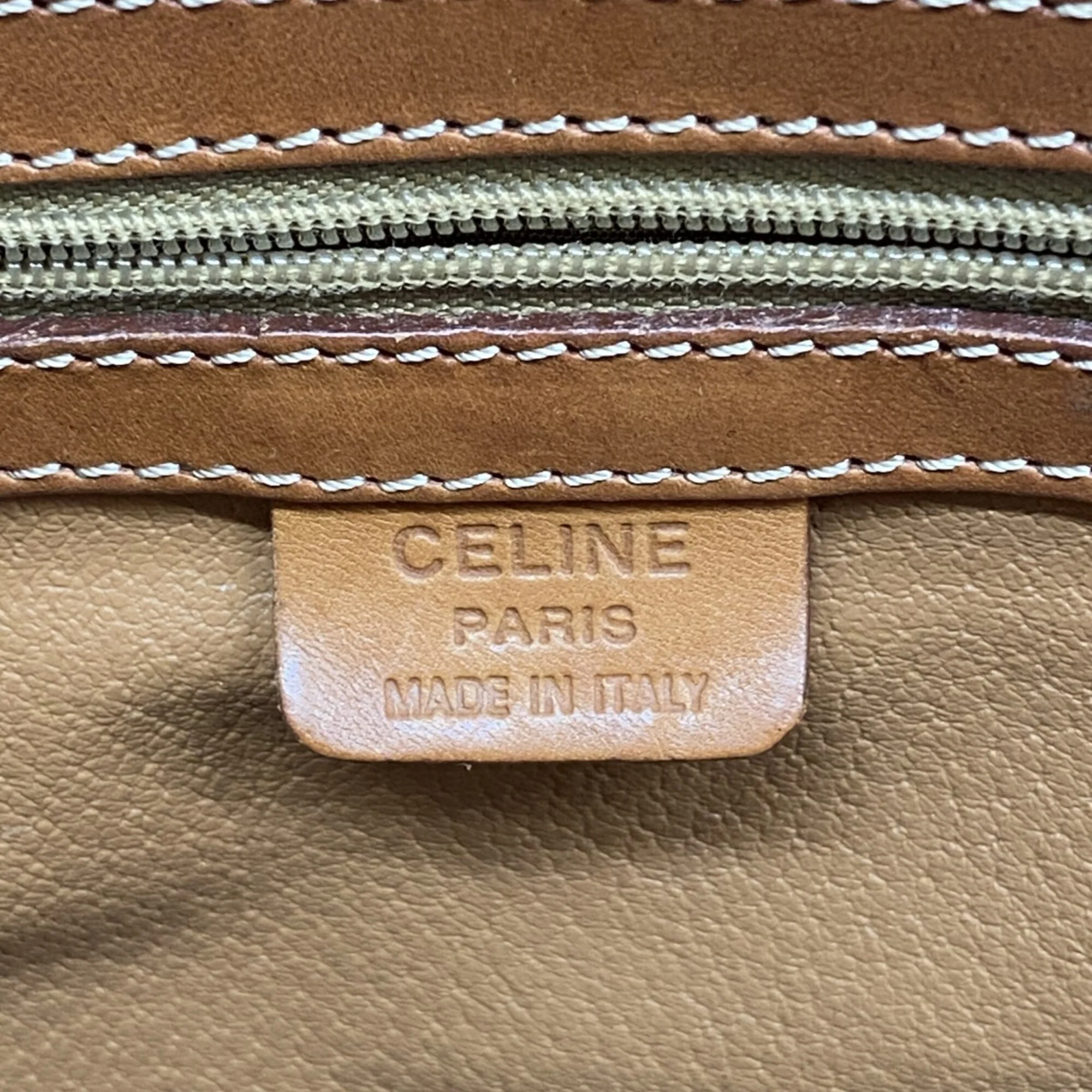 Vintage Duffle Bag Macadam Coated Canvas Medium - Image 5