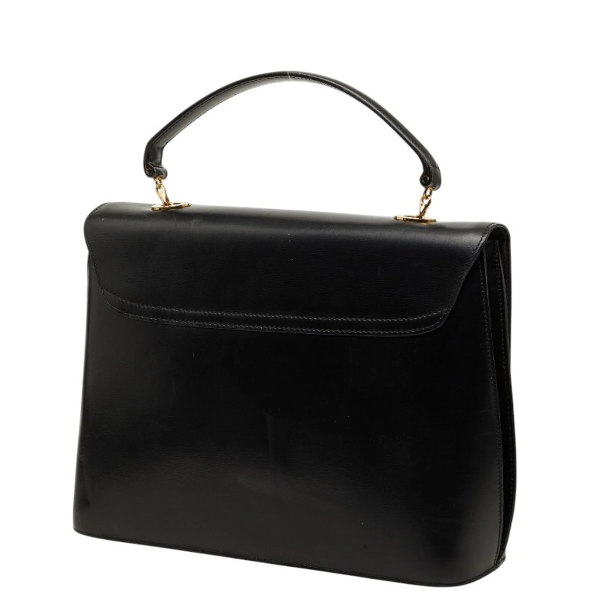 Vintage Logo Top Handle Bag Leather Small - Image 2
