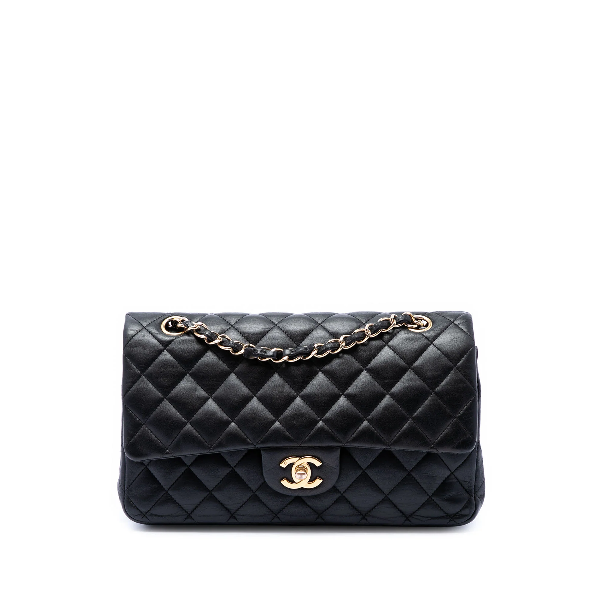 Classic Double Flap Bag Quilted Lambskin Medium