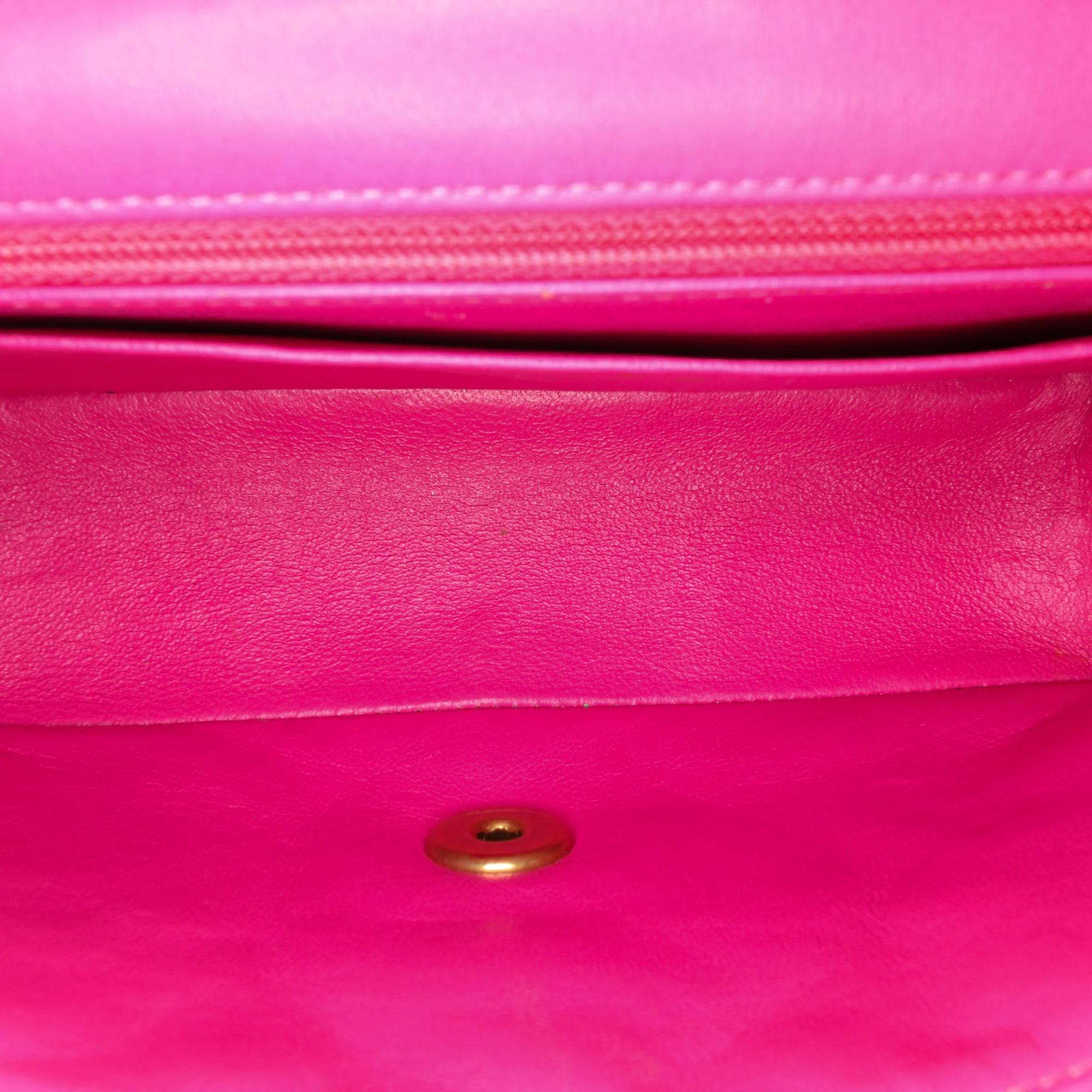 Classic Single Flap Bag Chevron Lambskin Mini - Image 4