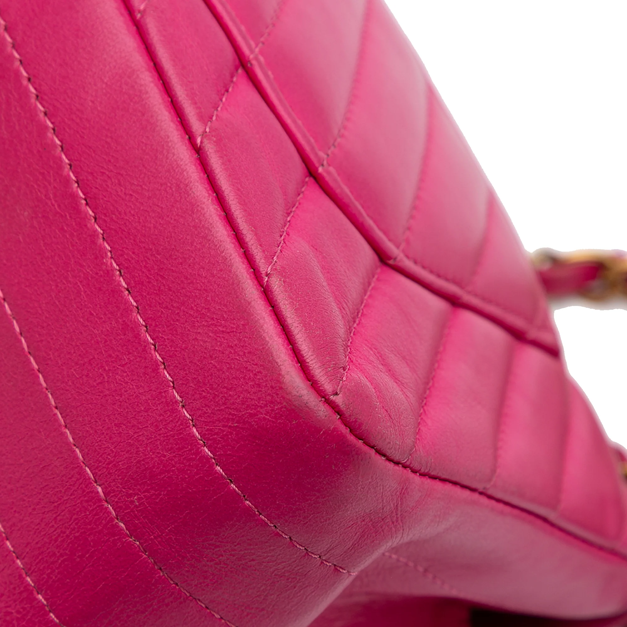 Classic Single Flap Bag Chevron Lambskin Mini - Image 7