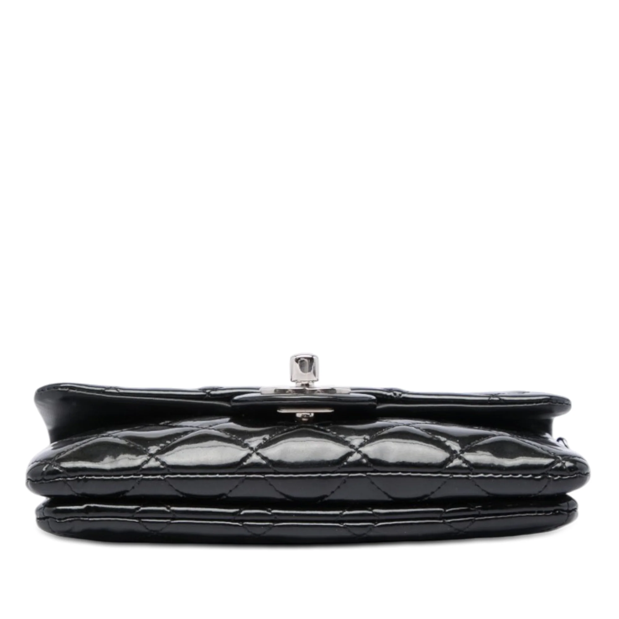 Classic Single Flap Bag Quilted Patent Mini - Image 3