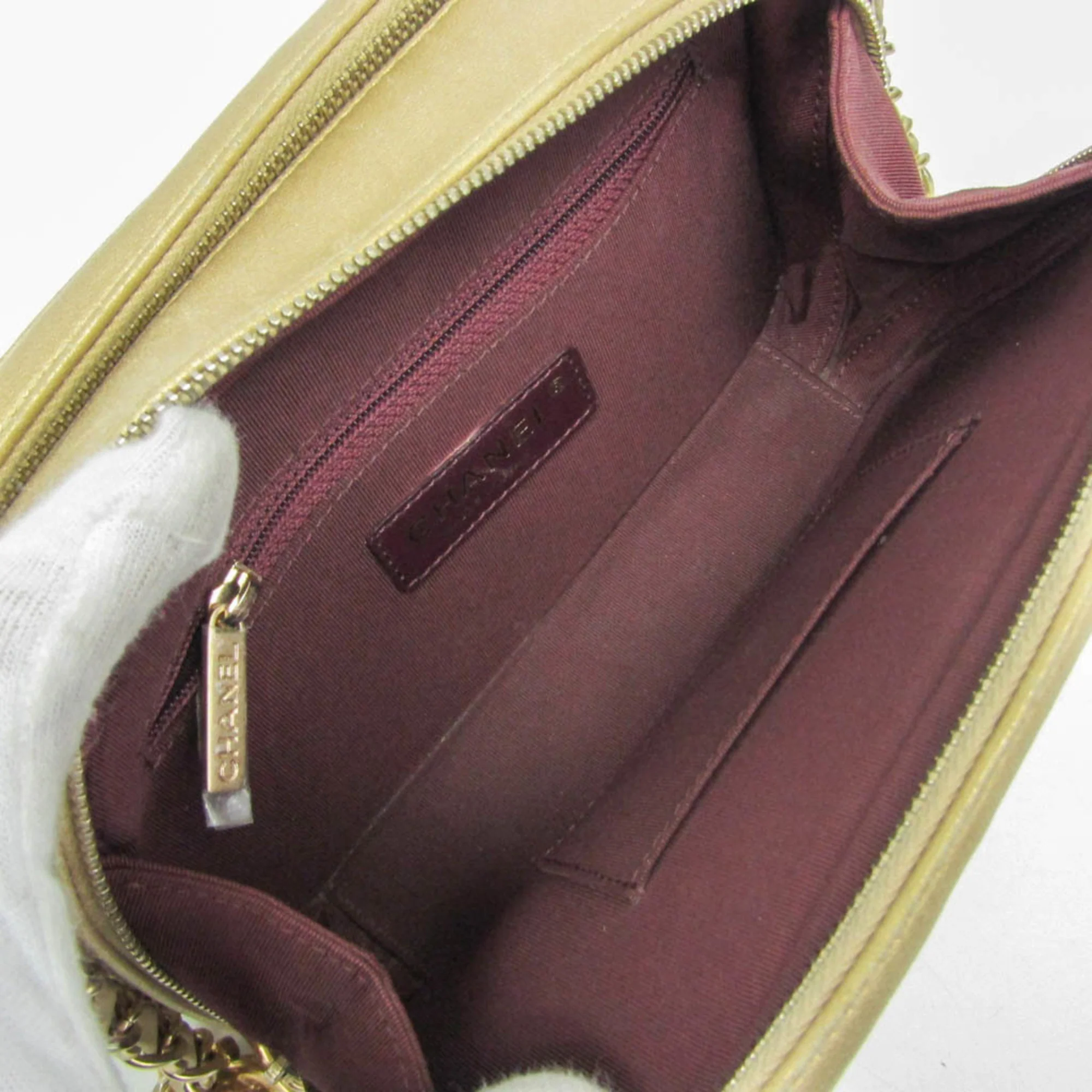 Coco Boy Camera Bag Quilted Leather Small - Image 4