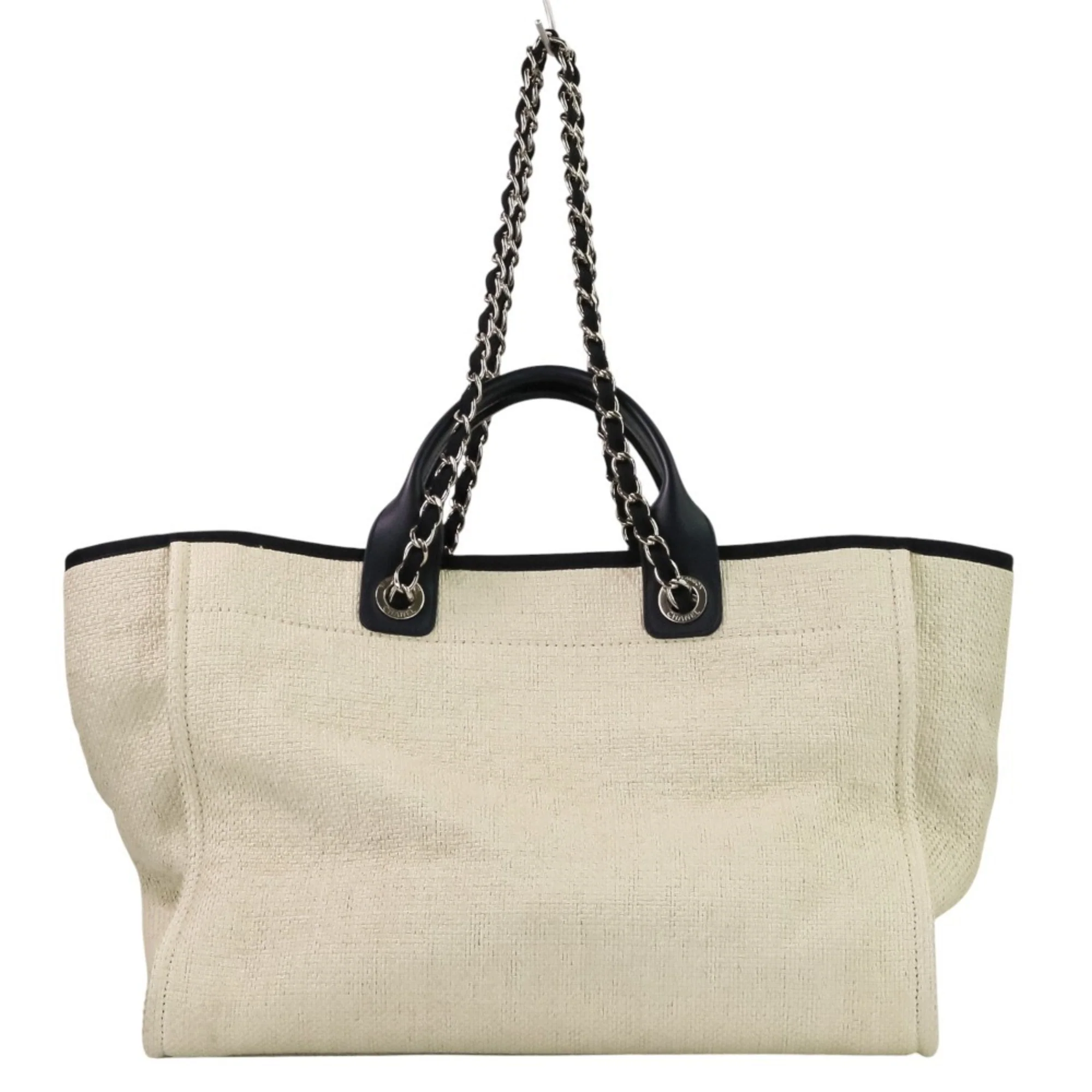 Deauville Tote Canvas with Sequins Medium - Image 3