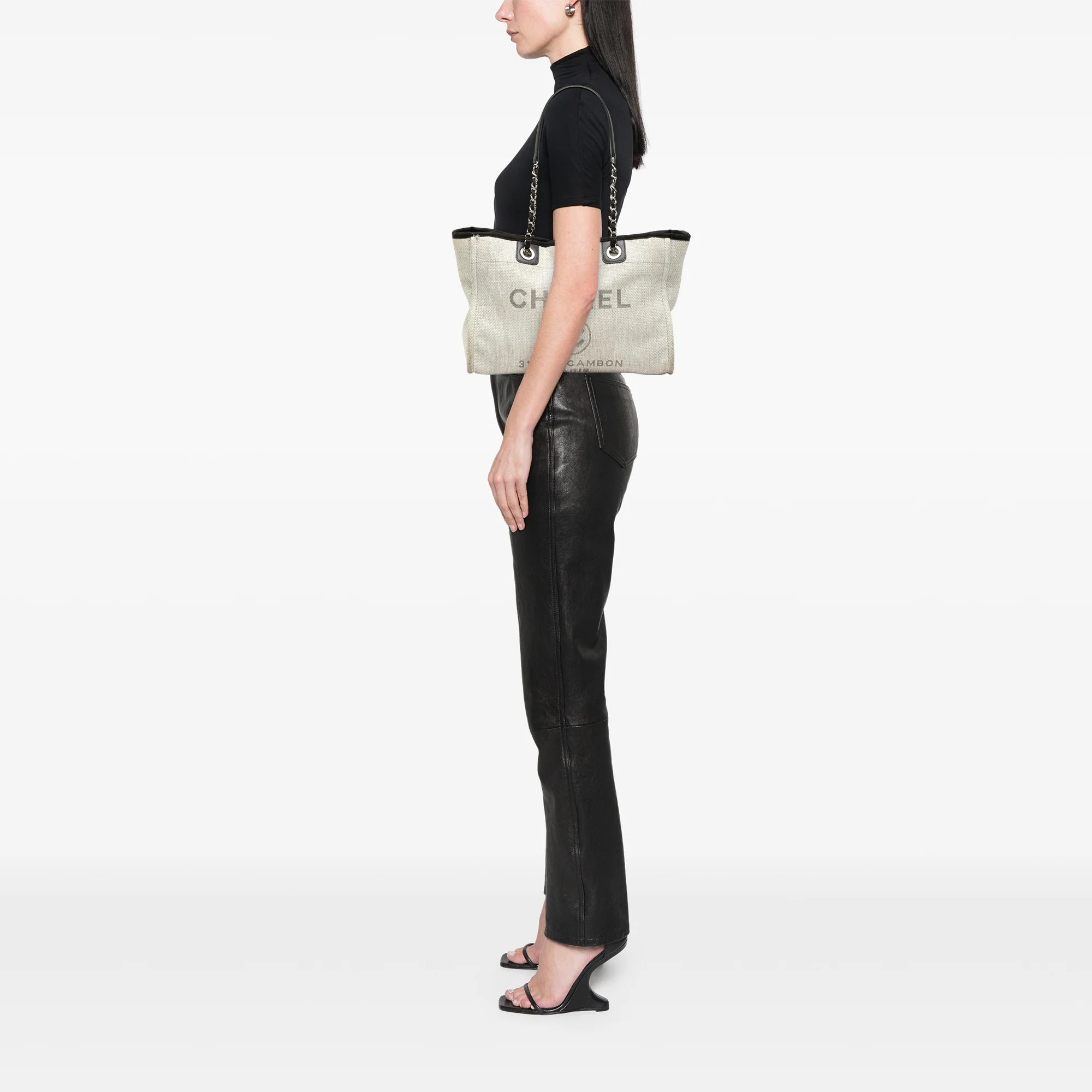 Deauville Tote Raffia Small - Image 7