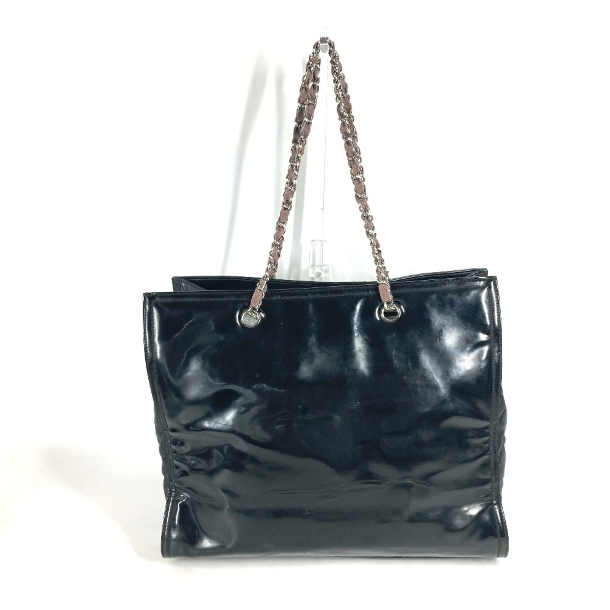 Lipstick Open Tote Patent Vinyl Large - Image 2