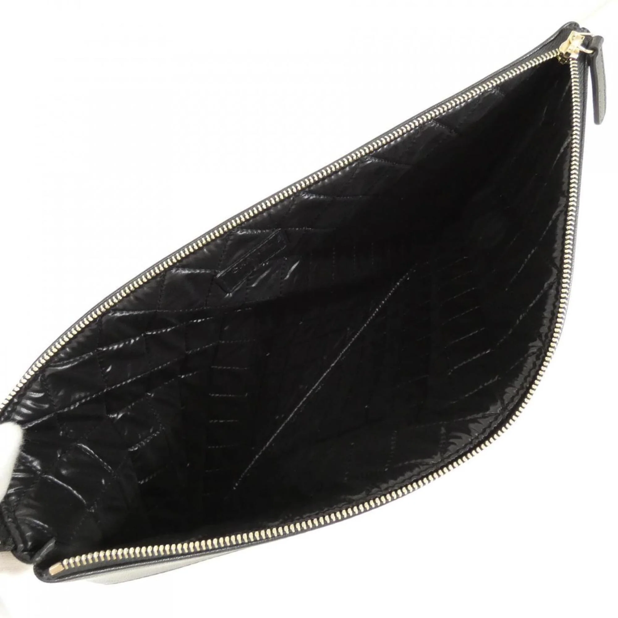 Mademoiselle Vintage O Case Clutch Quilted Sheepskin Large - Image 7