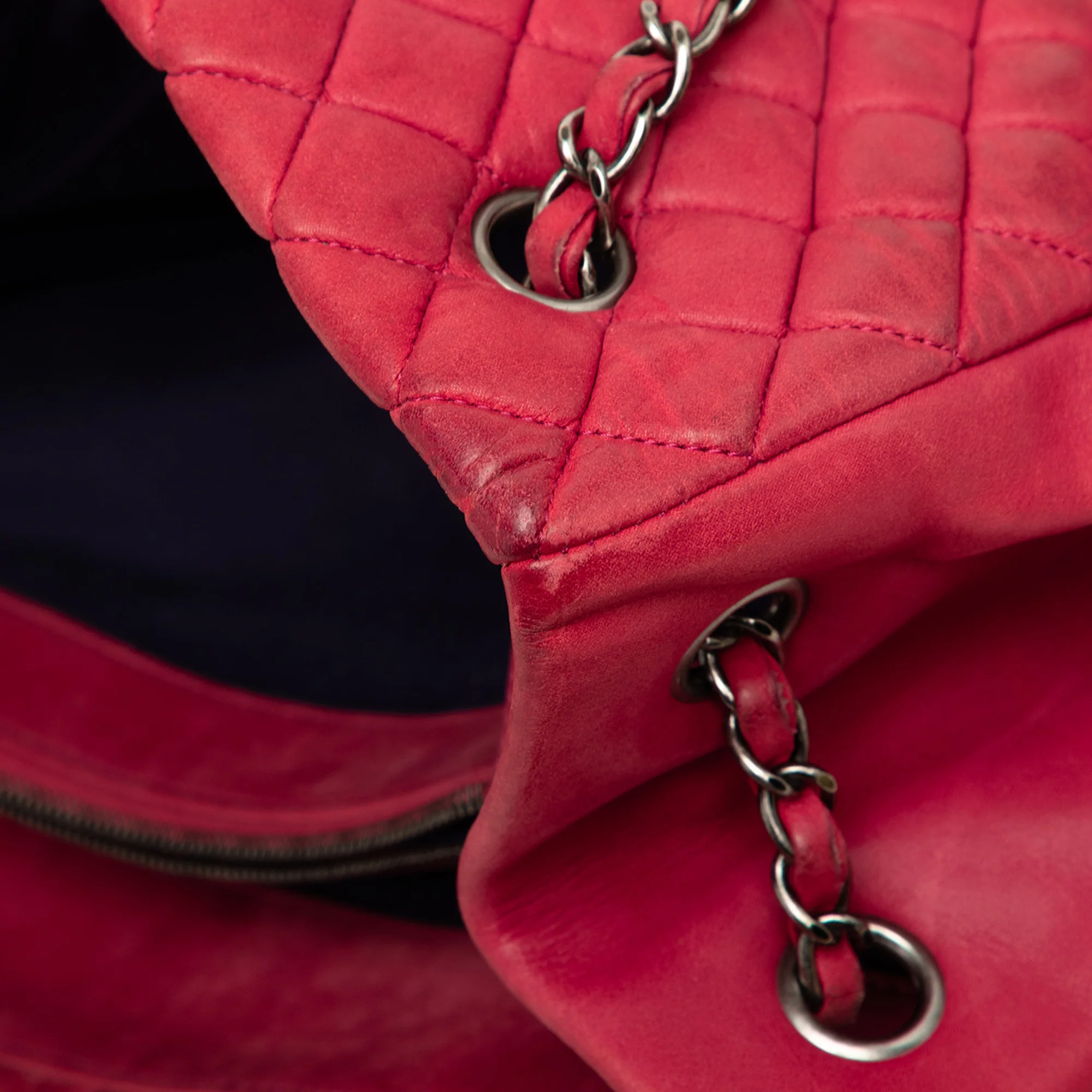 New Bubble Tote Quilted Calfskin Large - Image 6