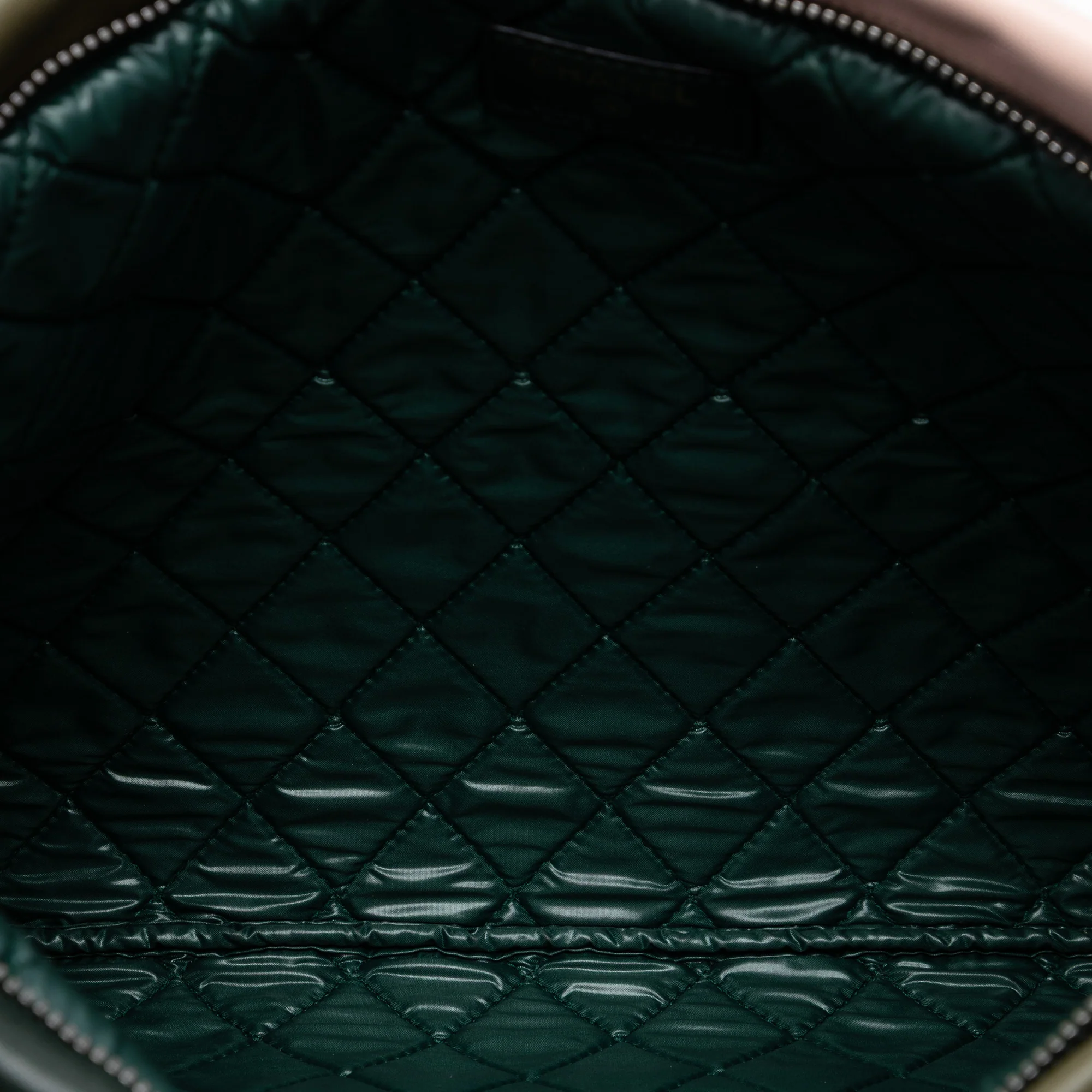 O Case Clutch Colorblock Quilted Leather Large - Image 4