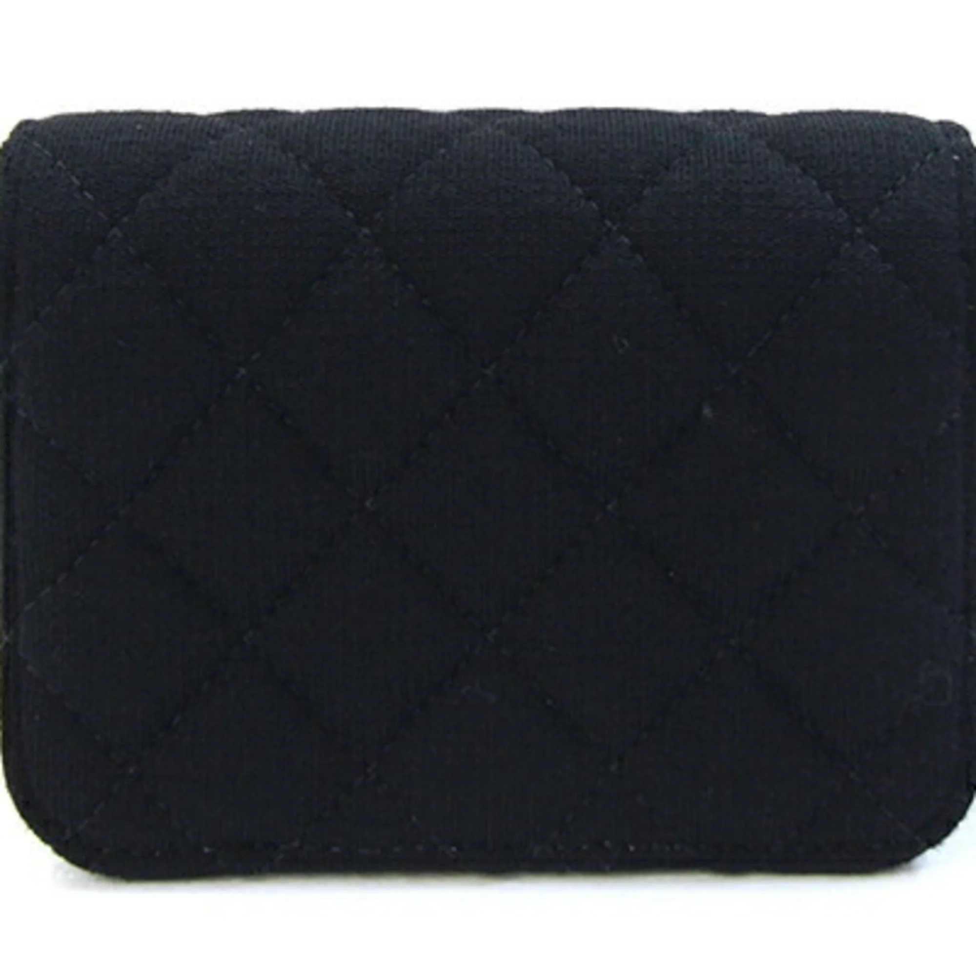Pearl Crush Flap Clutch with Chain Quilted Velvet with Crystal Detail Mini - Image 2