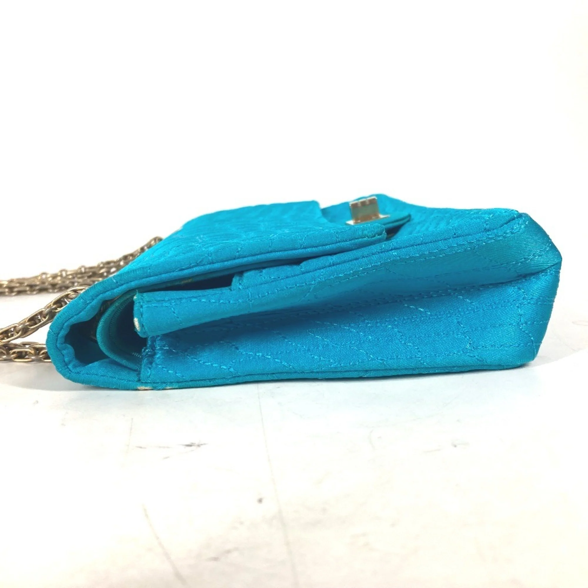 Reissue 2.55 Flap Bag Crocodile Quilted Satin 225 - Image 3