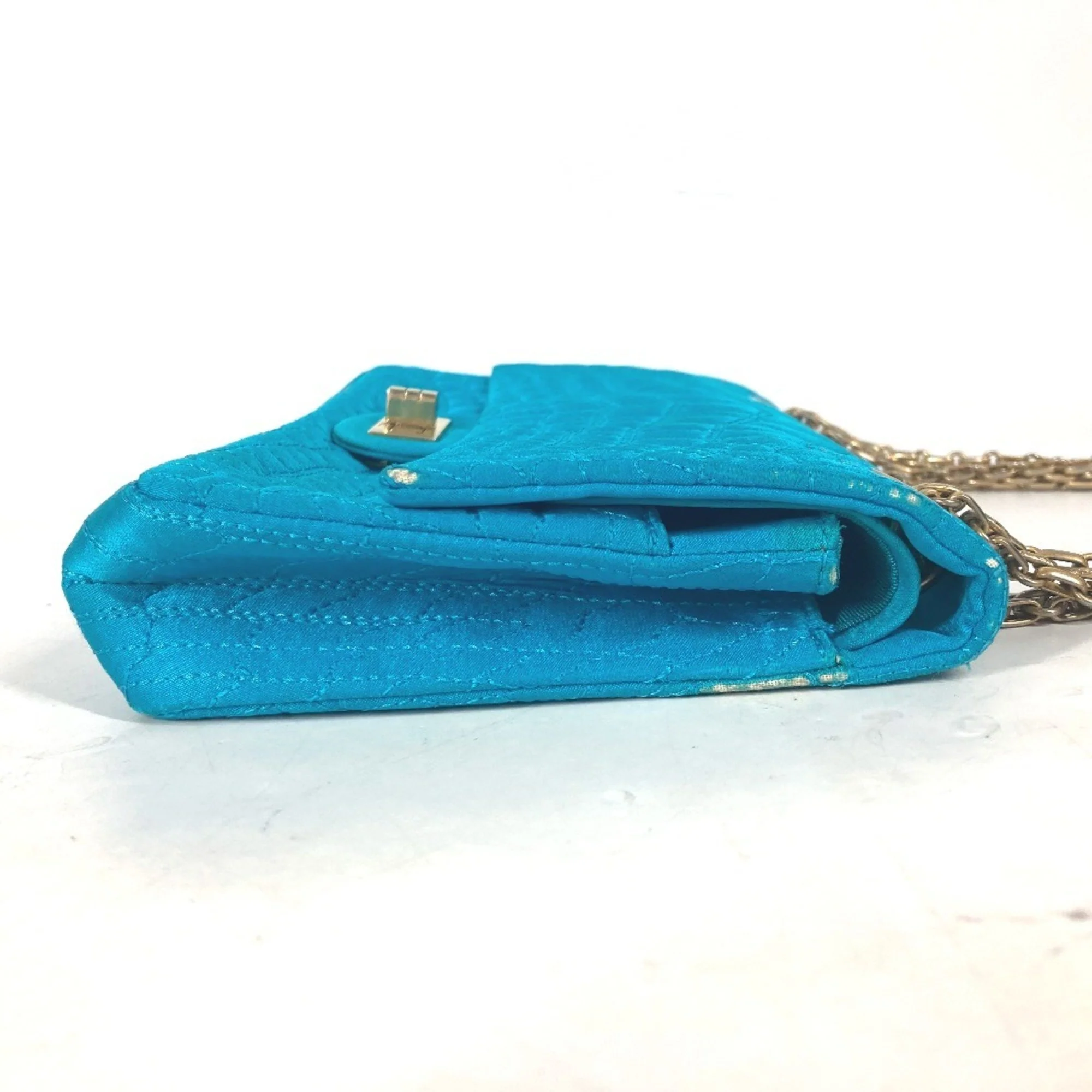 Reissue 2.55 Flap Bag Crocodile Quilted Satin 225 - Image 4