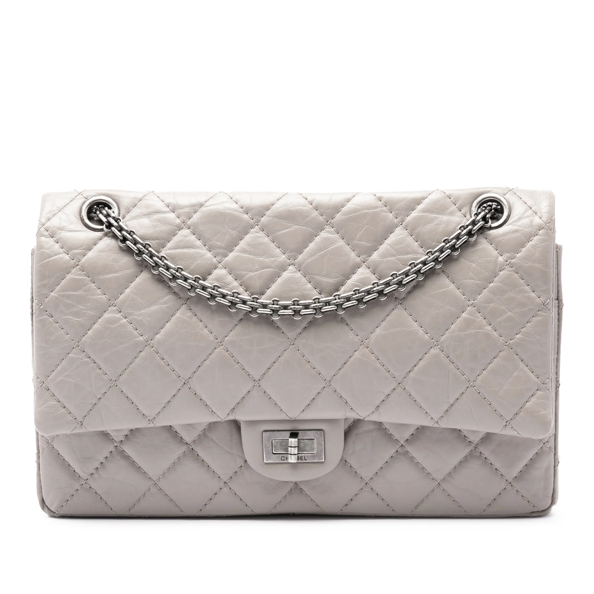 Reissue 2.55 Flap Bag Quilted Aged Calfskin 226