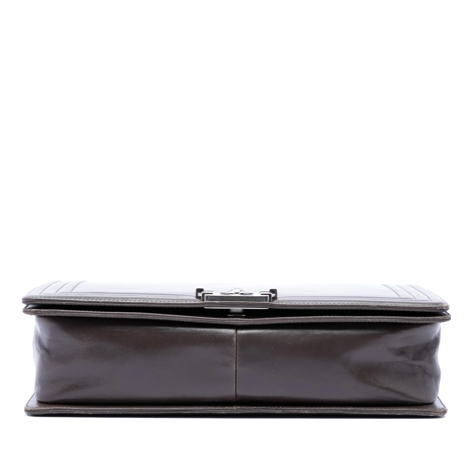 Reverso Boy Flap Bag Glazed Calfskin Large - Image 3