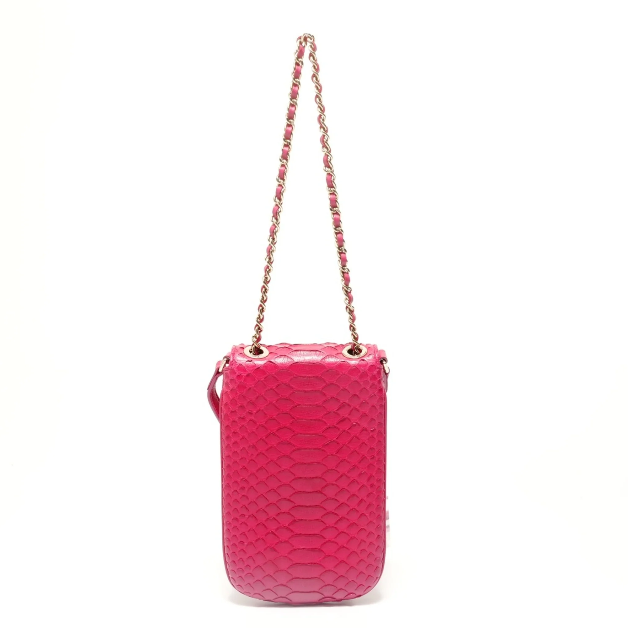 Unchained Flap Crossbody Bag Python Medium - Image 2