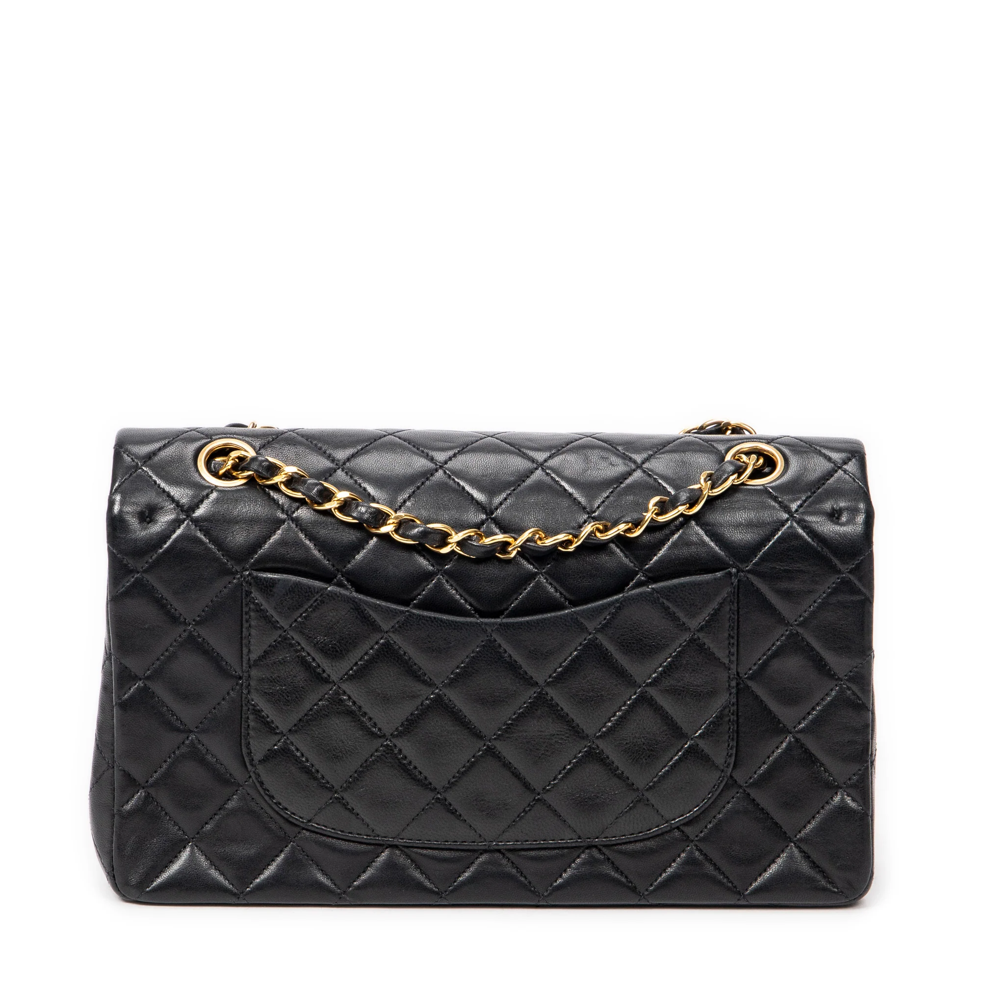 Vintage Classic Double Flap Bag Quilted Lambskin Medium - Image 5