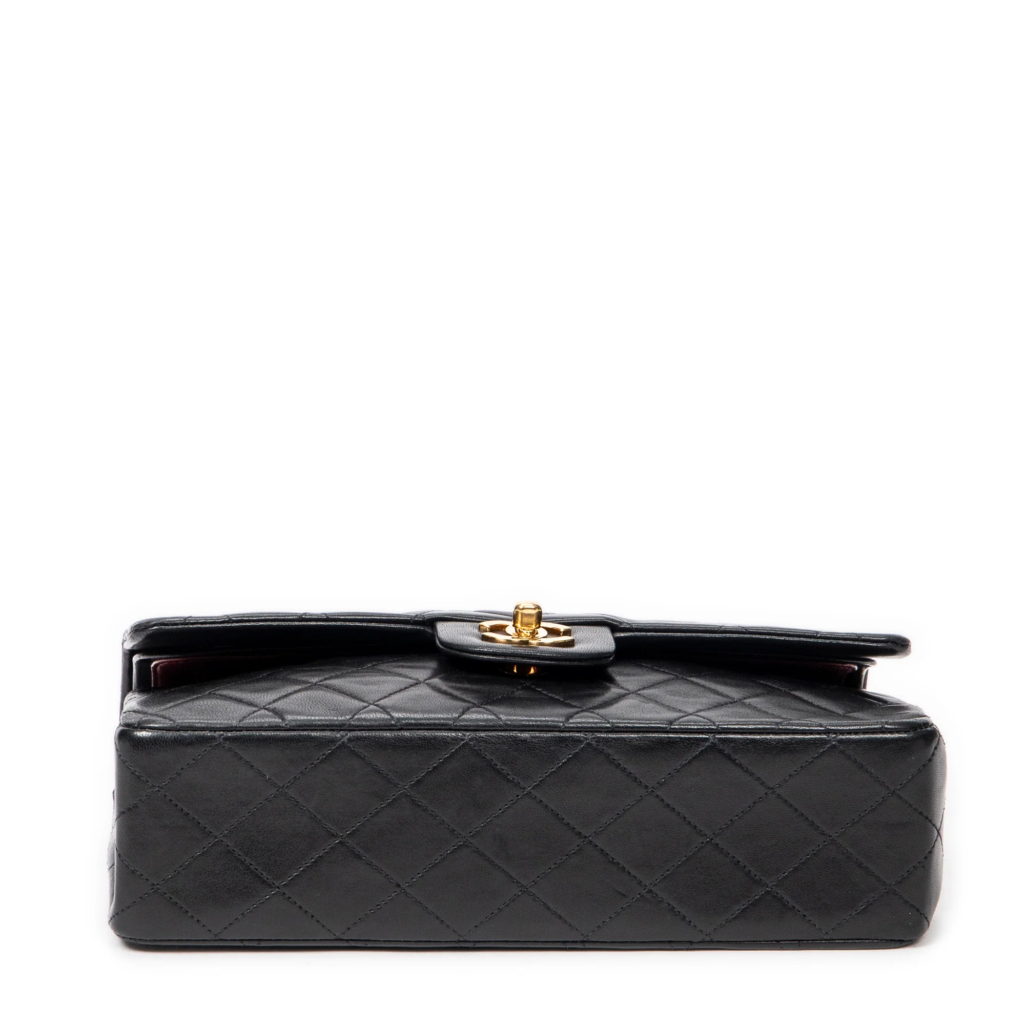 Vintage Classic Double Flap Bag Quilted Lambskin Medium - Image 6