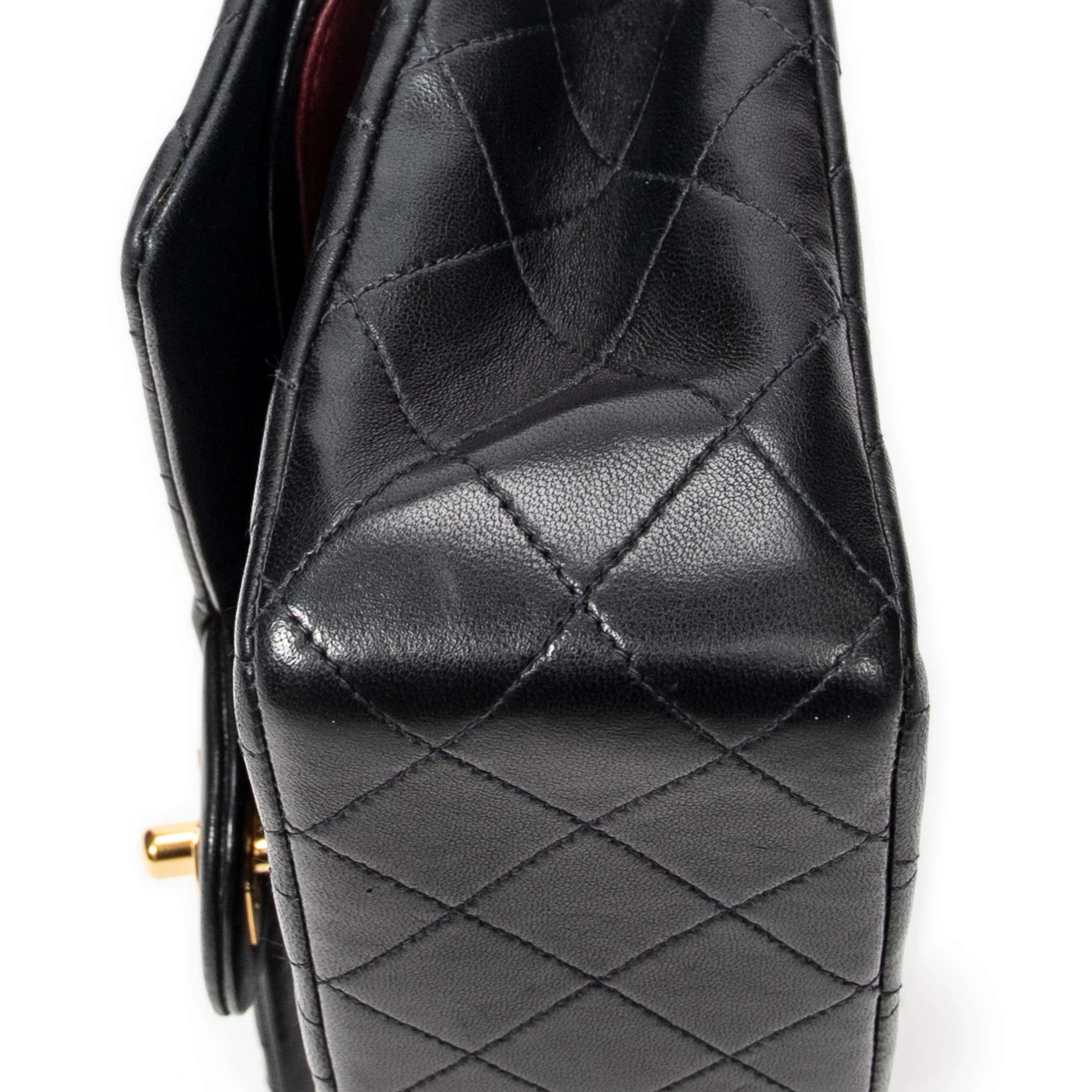 Vintage Classic Double Flap Bag Quilted Lambskin Medium - Image 8