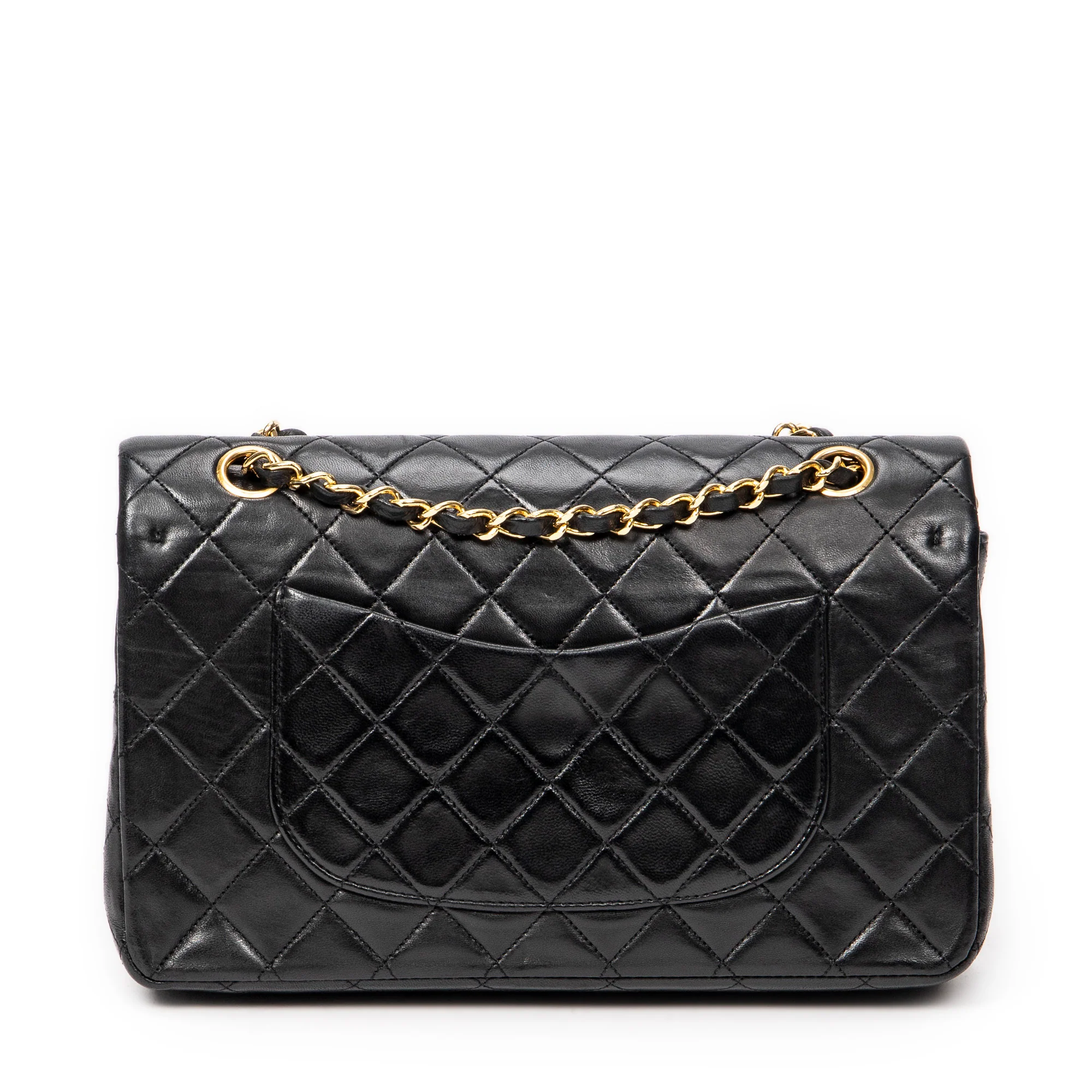 Vintage Classic Double Flap Bag Quilted Lambskin Medium - Image 5