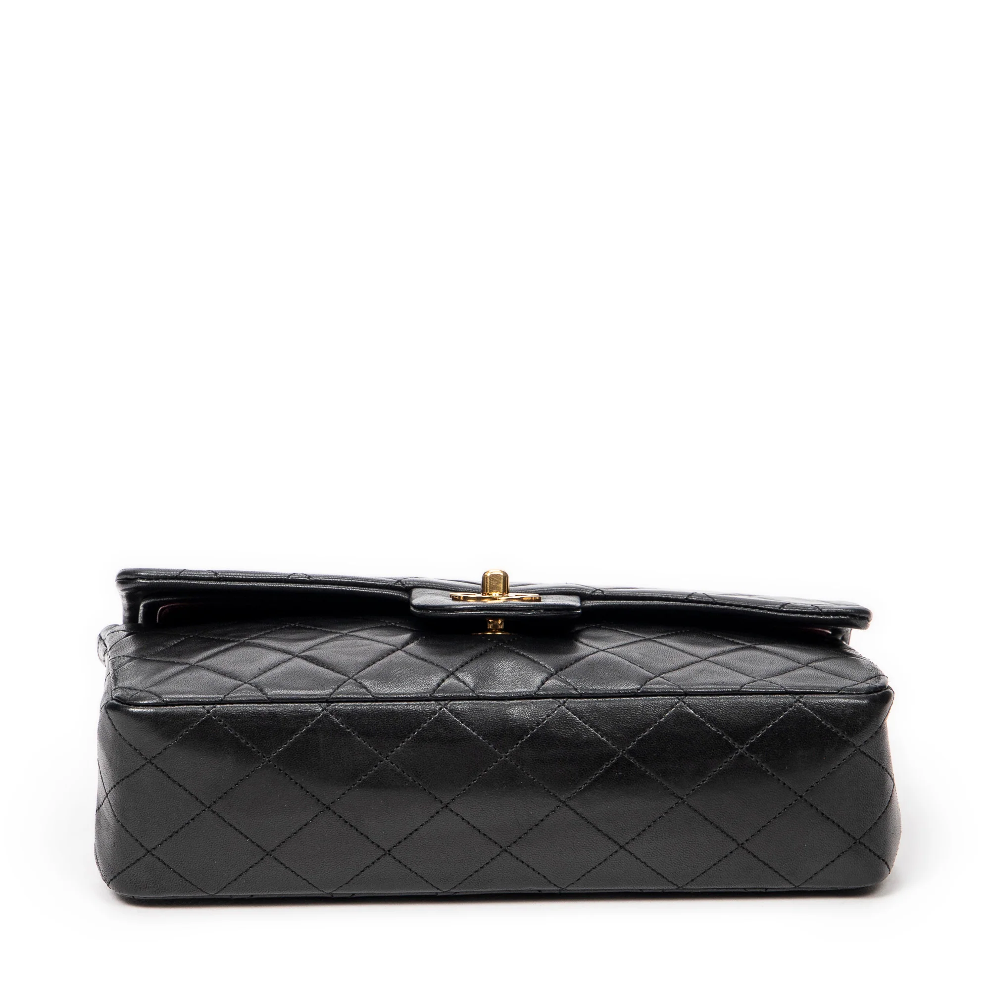 Vintage Classic Double Flap Bag Quilted Lambskin Medium - Image 6