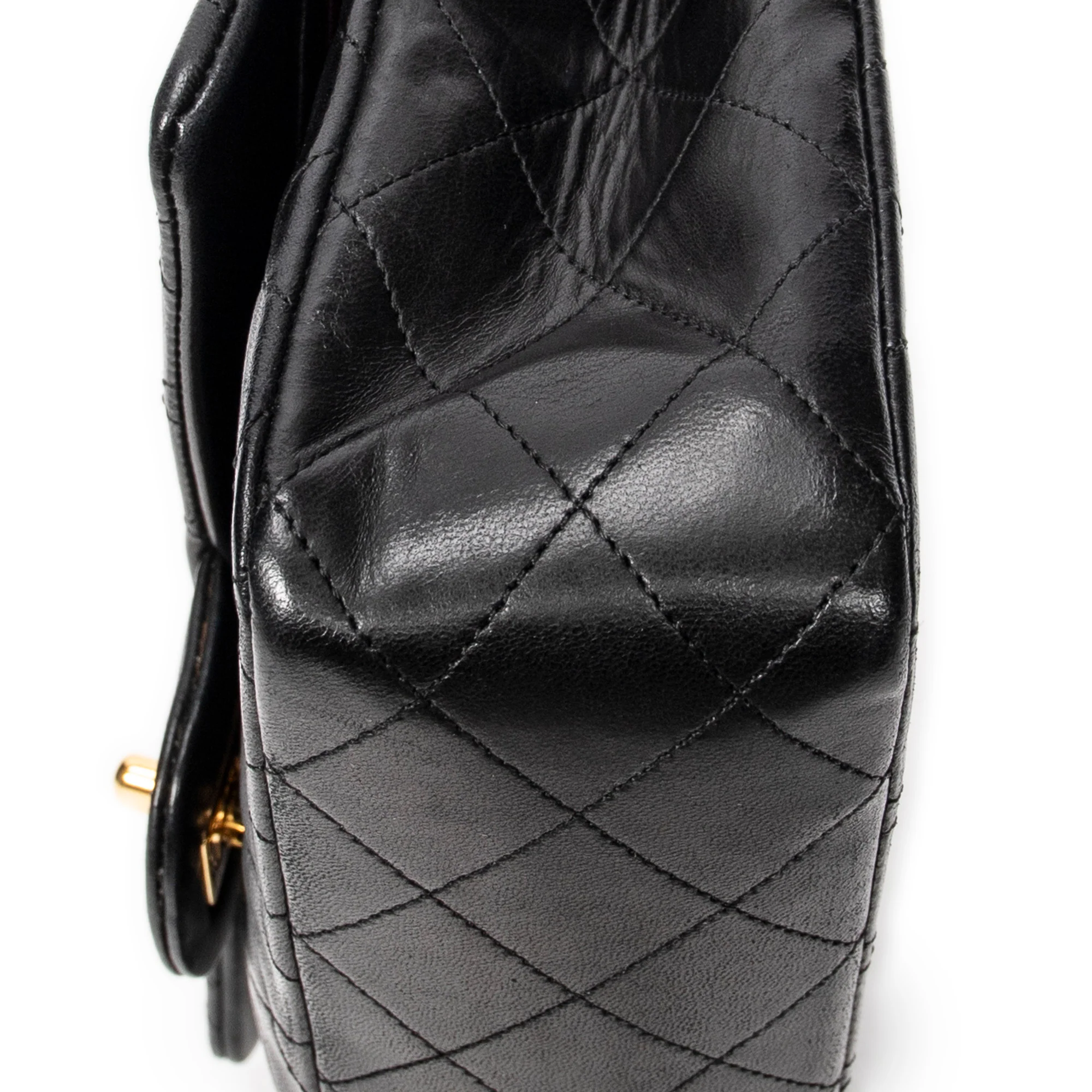 Vintage Classic Double Flap Bag Quilted Lambskin Medium - Image 8