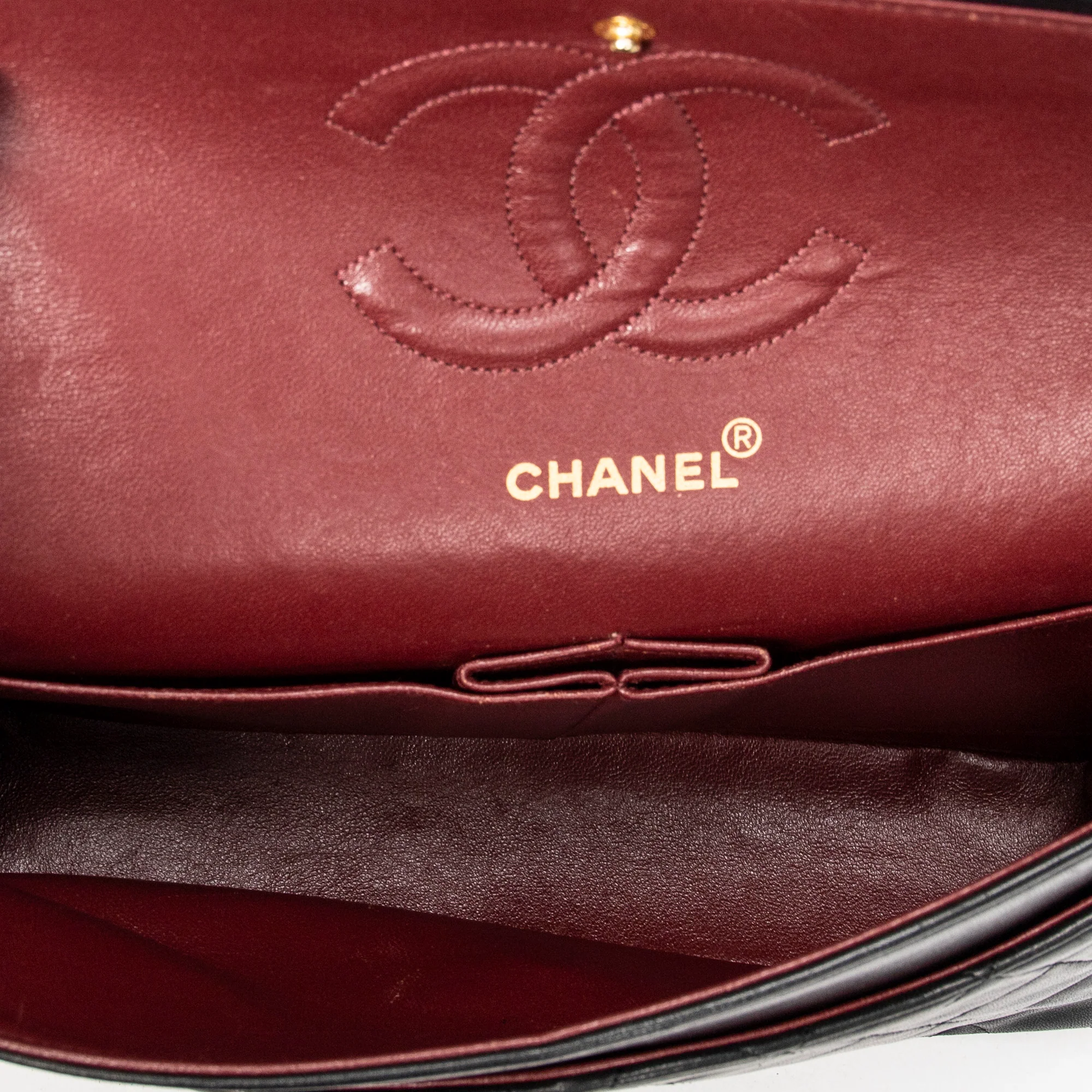 Vintage Classic Double Flap Bag Quilted Lambskin Medium - Image 9
