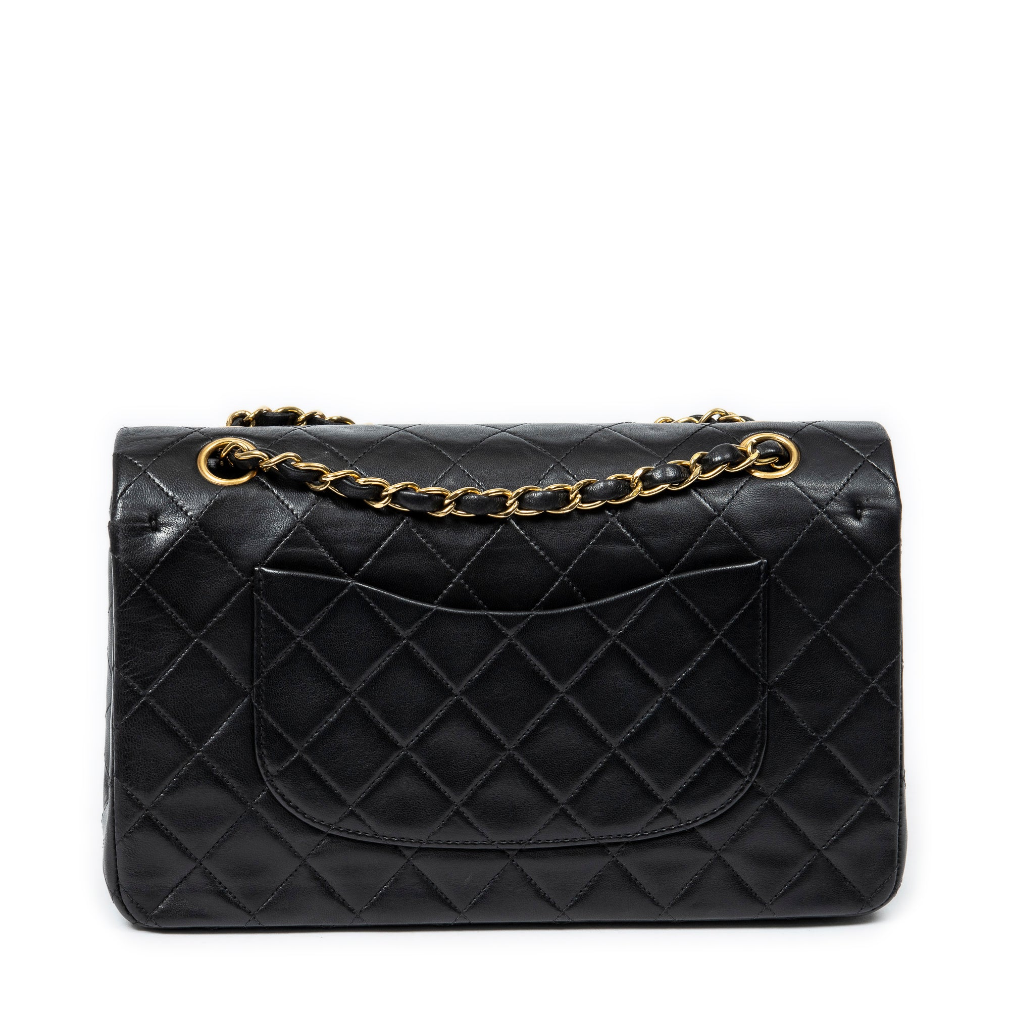 Vintage Classic Double Flap Bag Quilted Lambskin Medium - Image 5