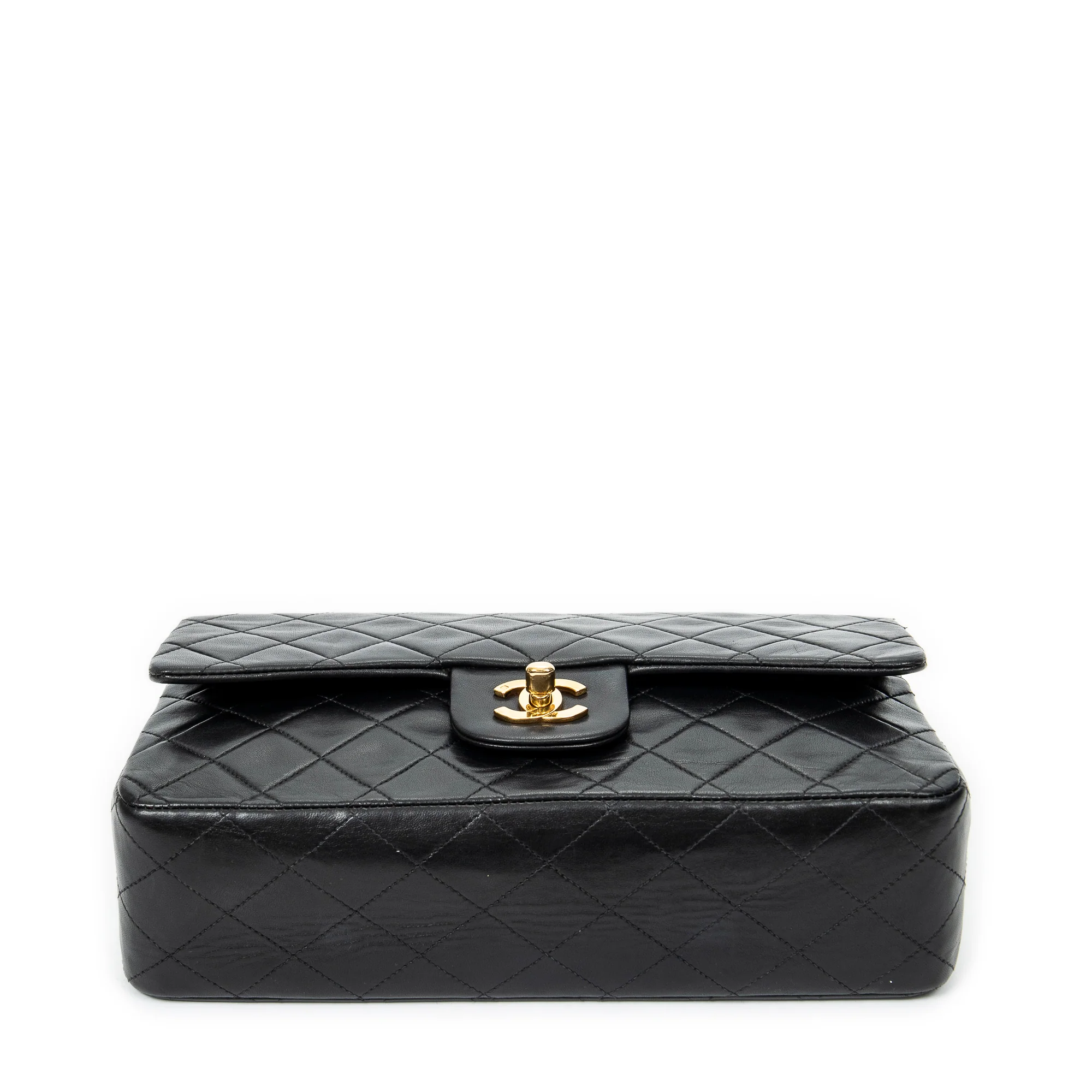 Vintage Classic Double Flap Bag Quilted Lambskin Medium - Image 6