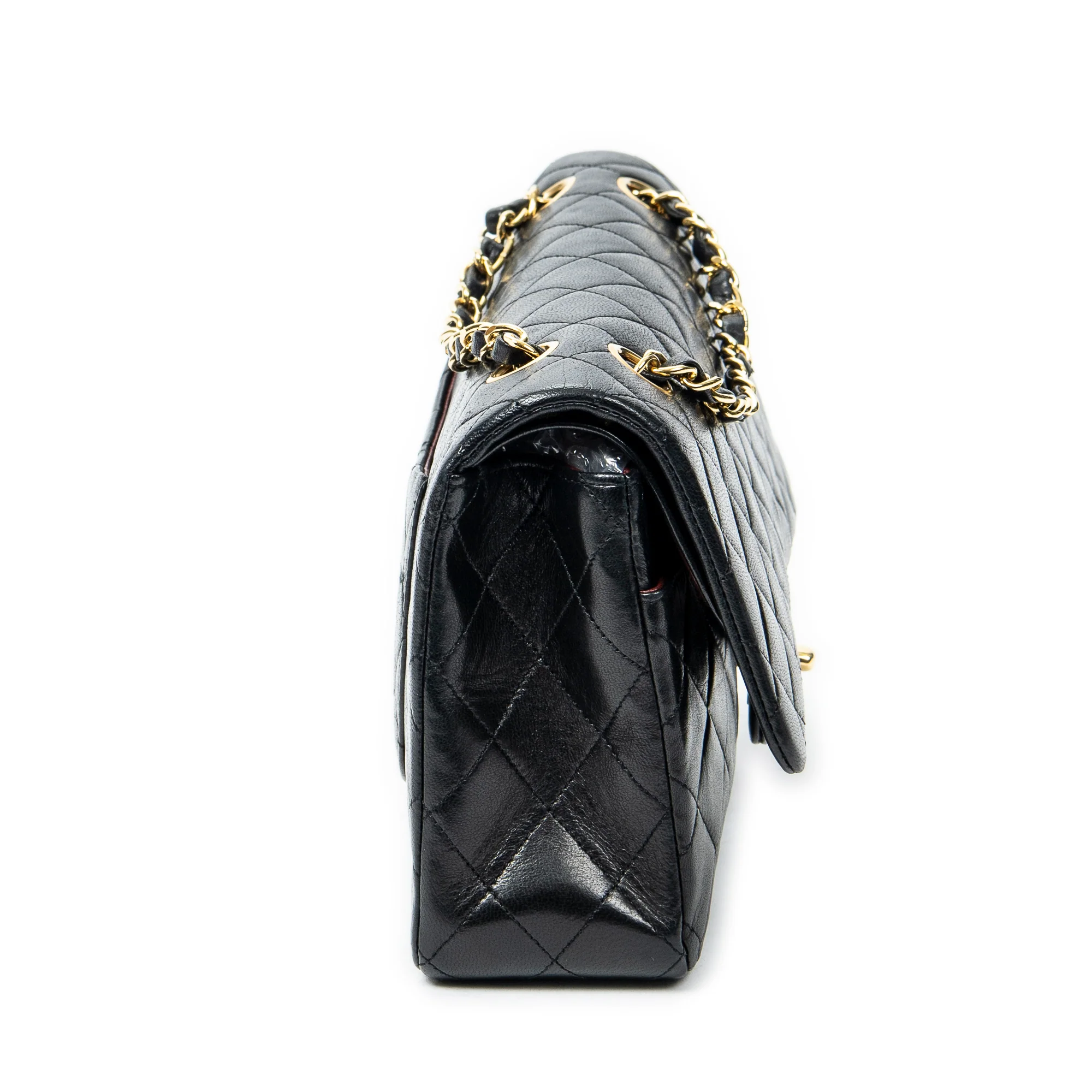 Vintage Classic Double Flap Bag Quilted Lambskin Medium - Image 4