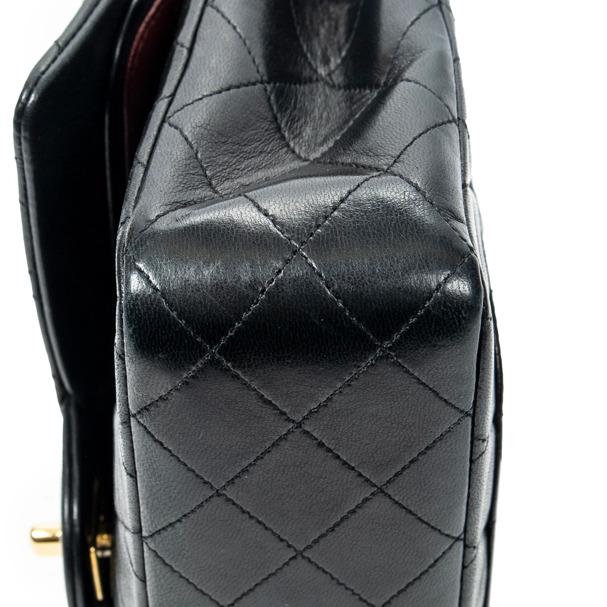 Vintage Classic Double Flap Bag Quilted Lambskin Medium - Image 7